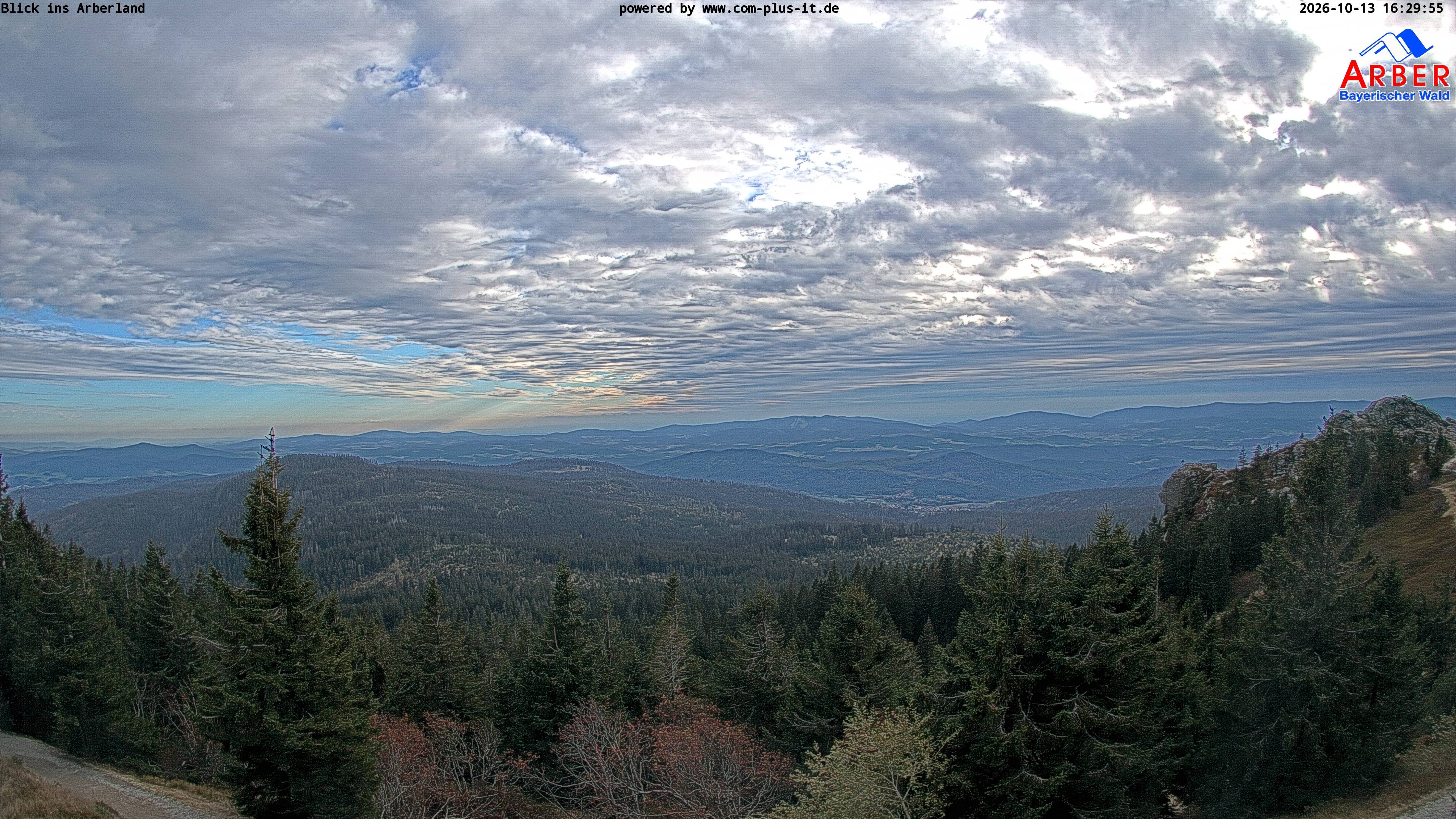 Archived image Webcam Großer Arber mountain