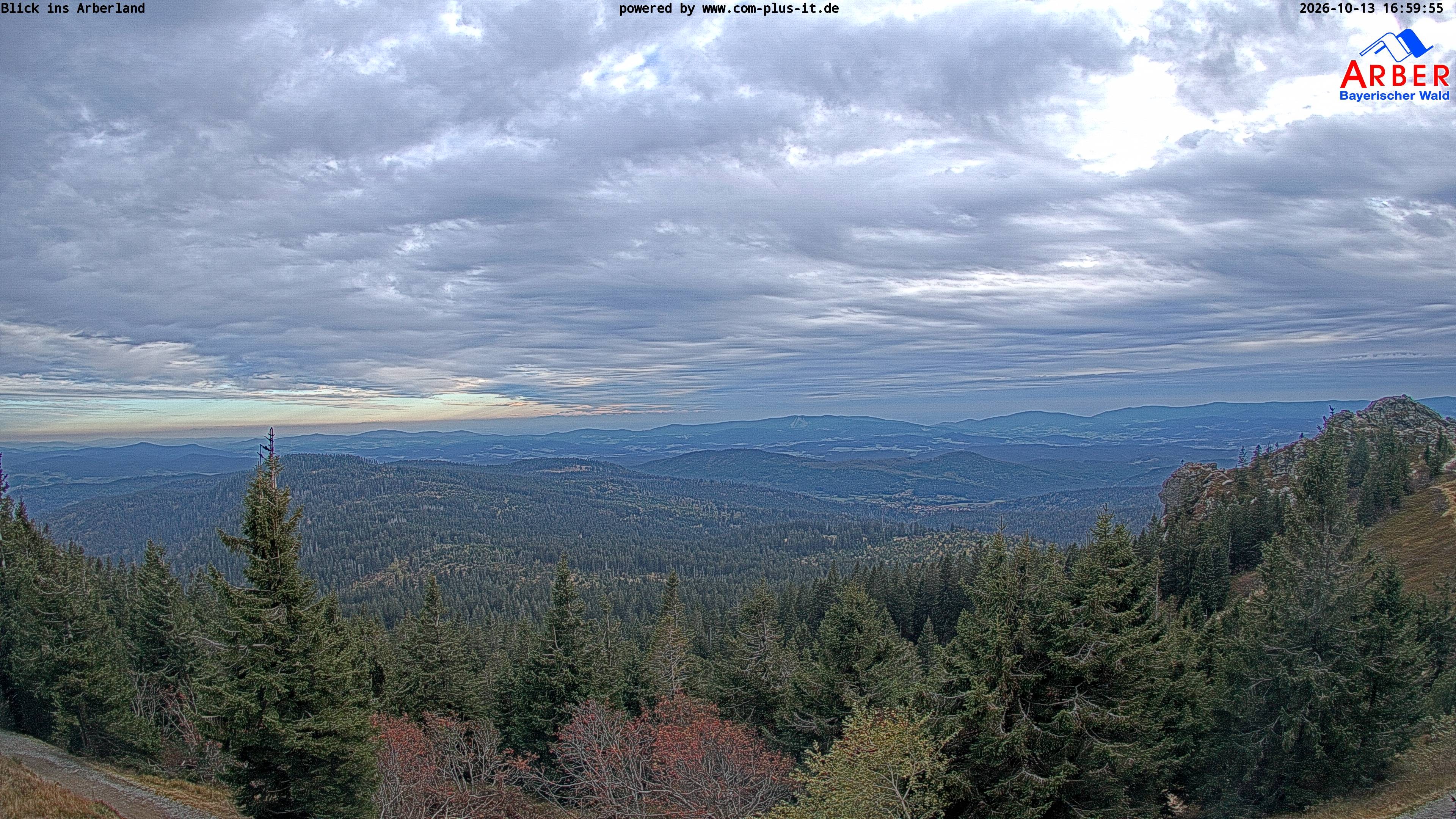Archived image Webcam Großer Arber mountain
