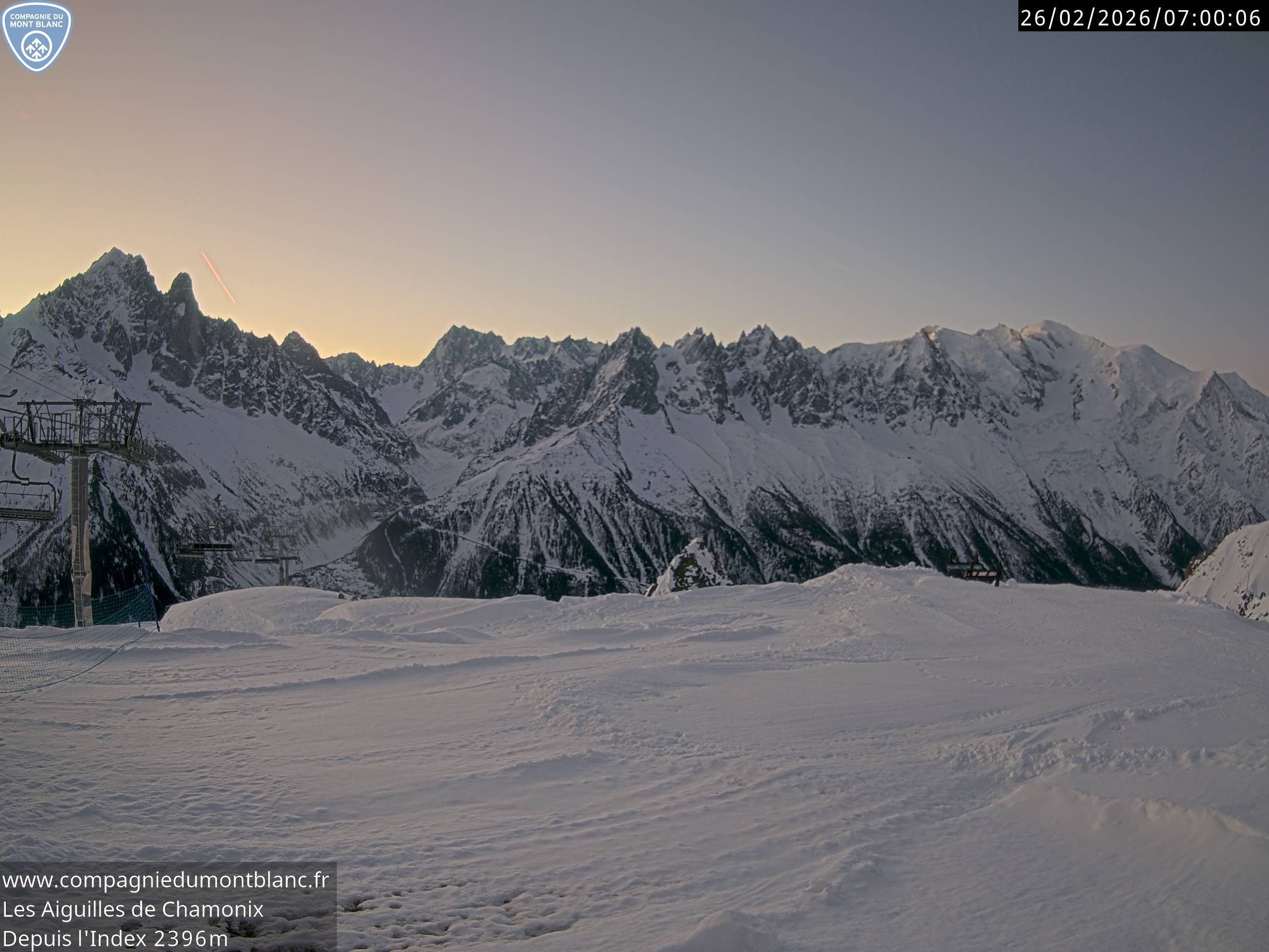 Archived image Webcam Top Station Index chair lift