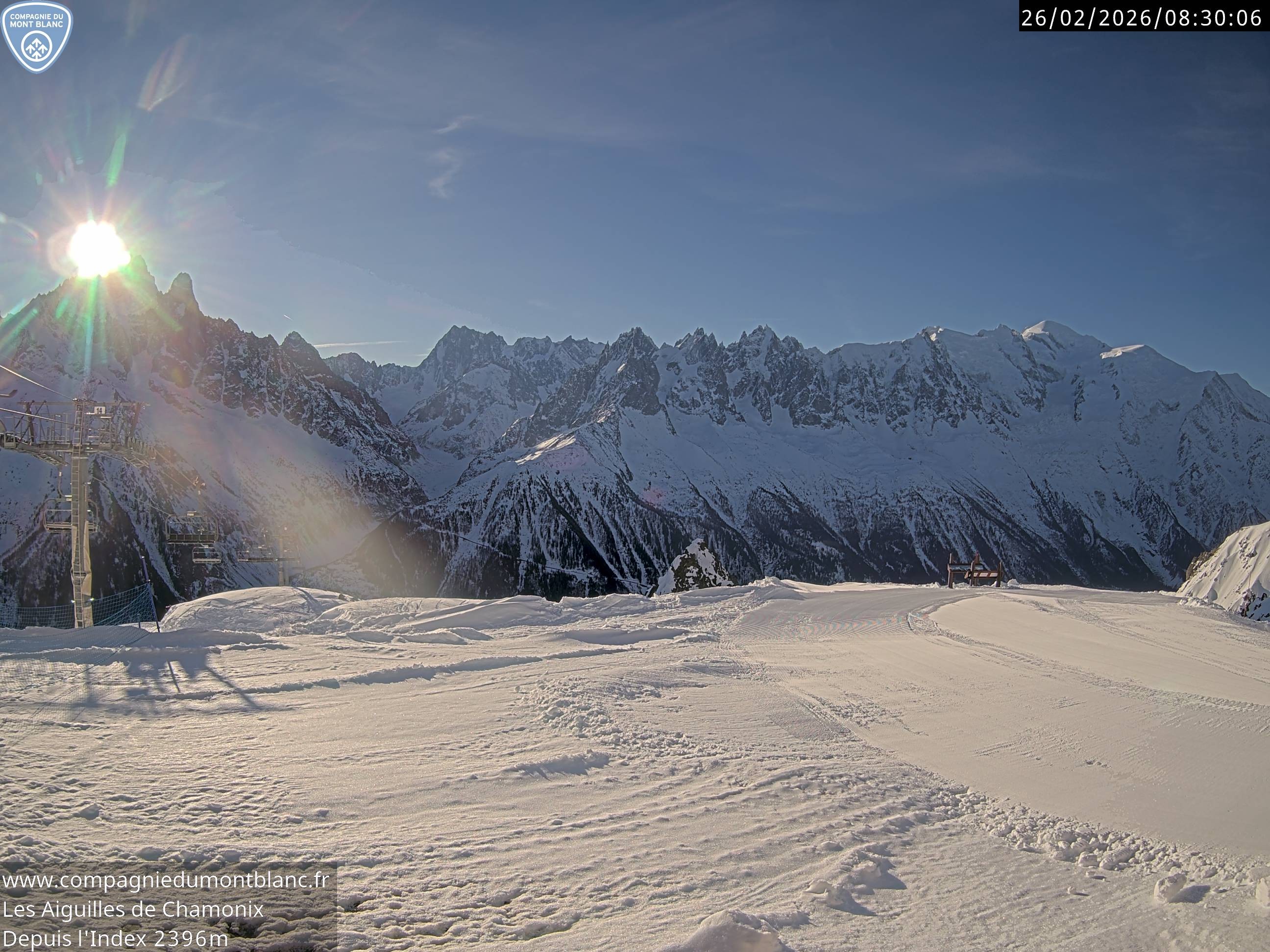 Archived image Webcam Top Station Index chair lift