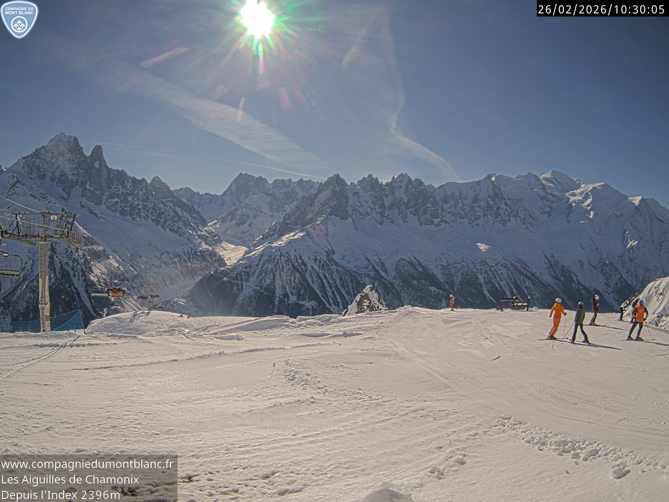 Archived image Webcam Top Station Index chair lift