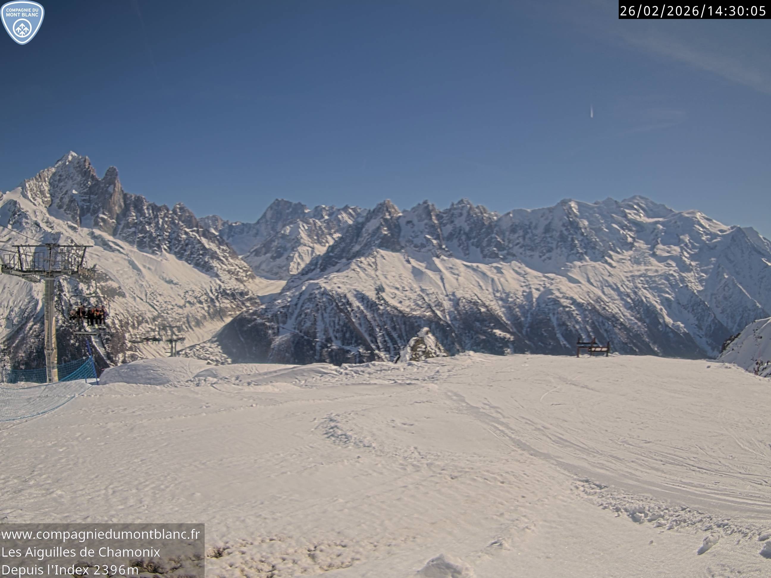 Archived image Webcam Top Station Index chair lift