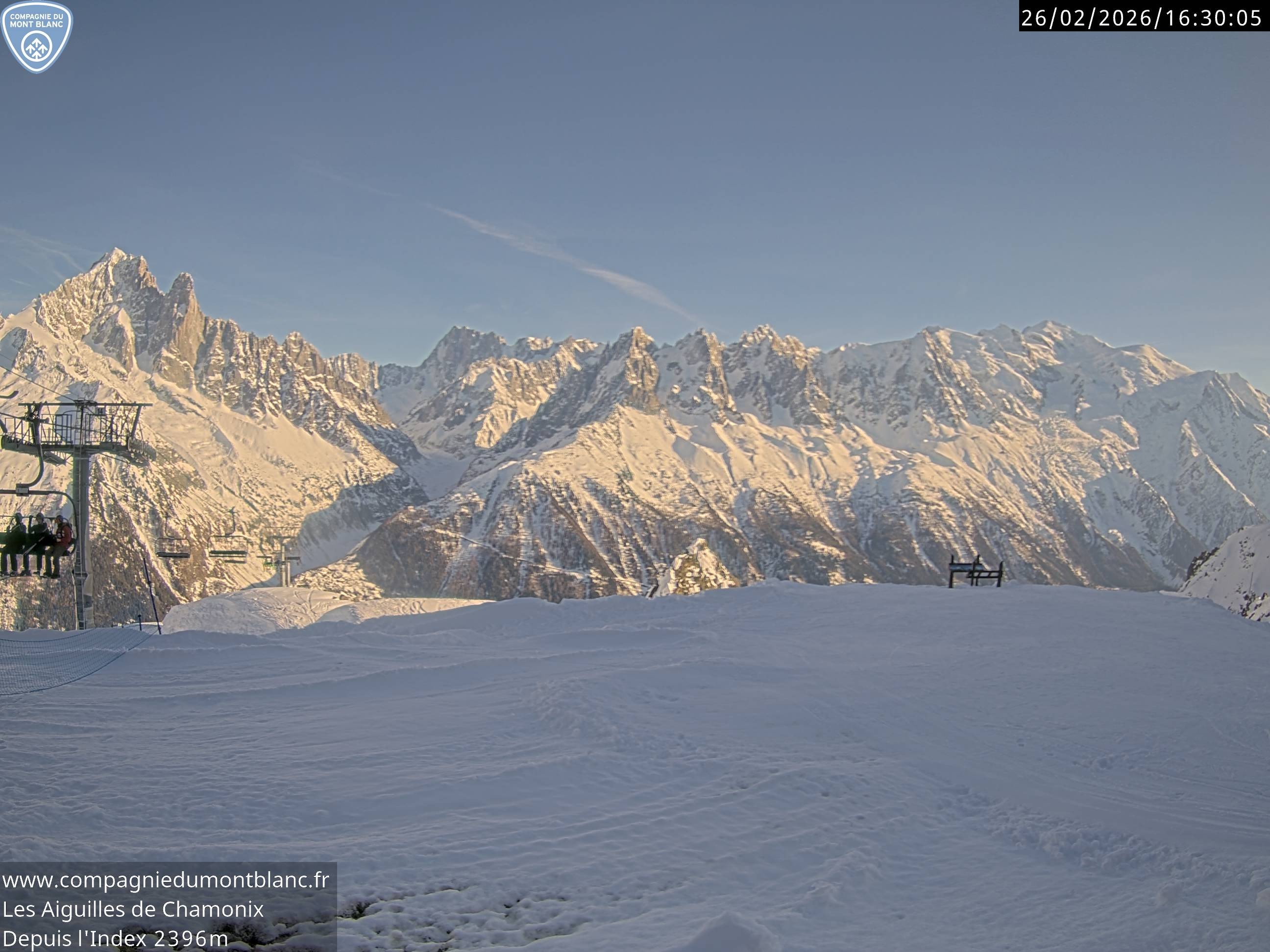 Archived image Webcam Top Station Index chair lift