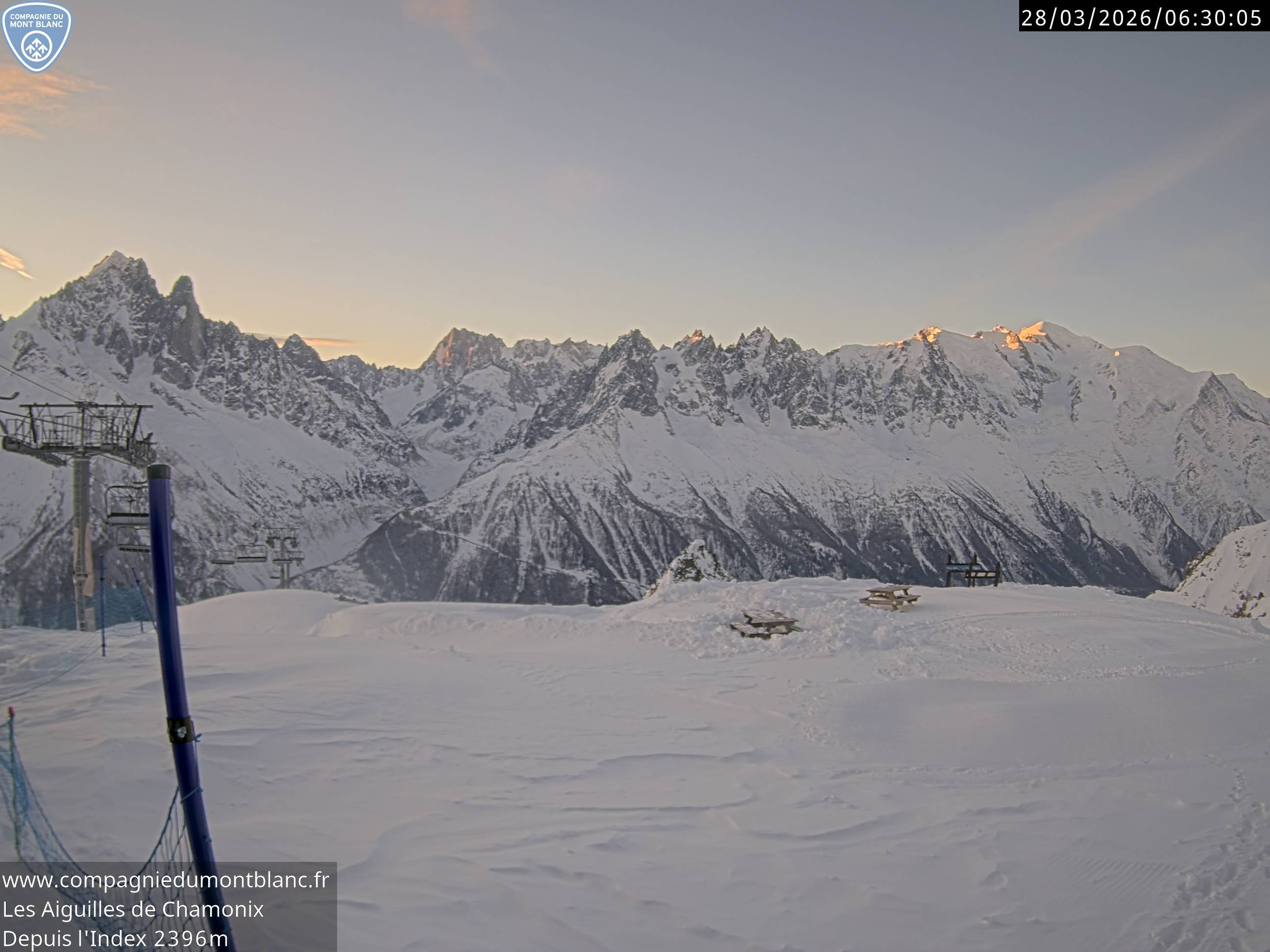 Archived image Webcam Top Station Index chair lift