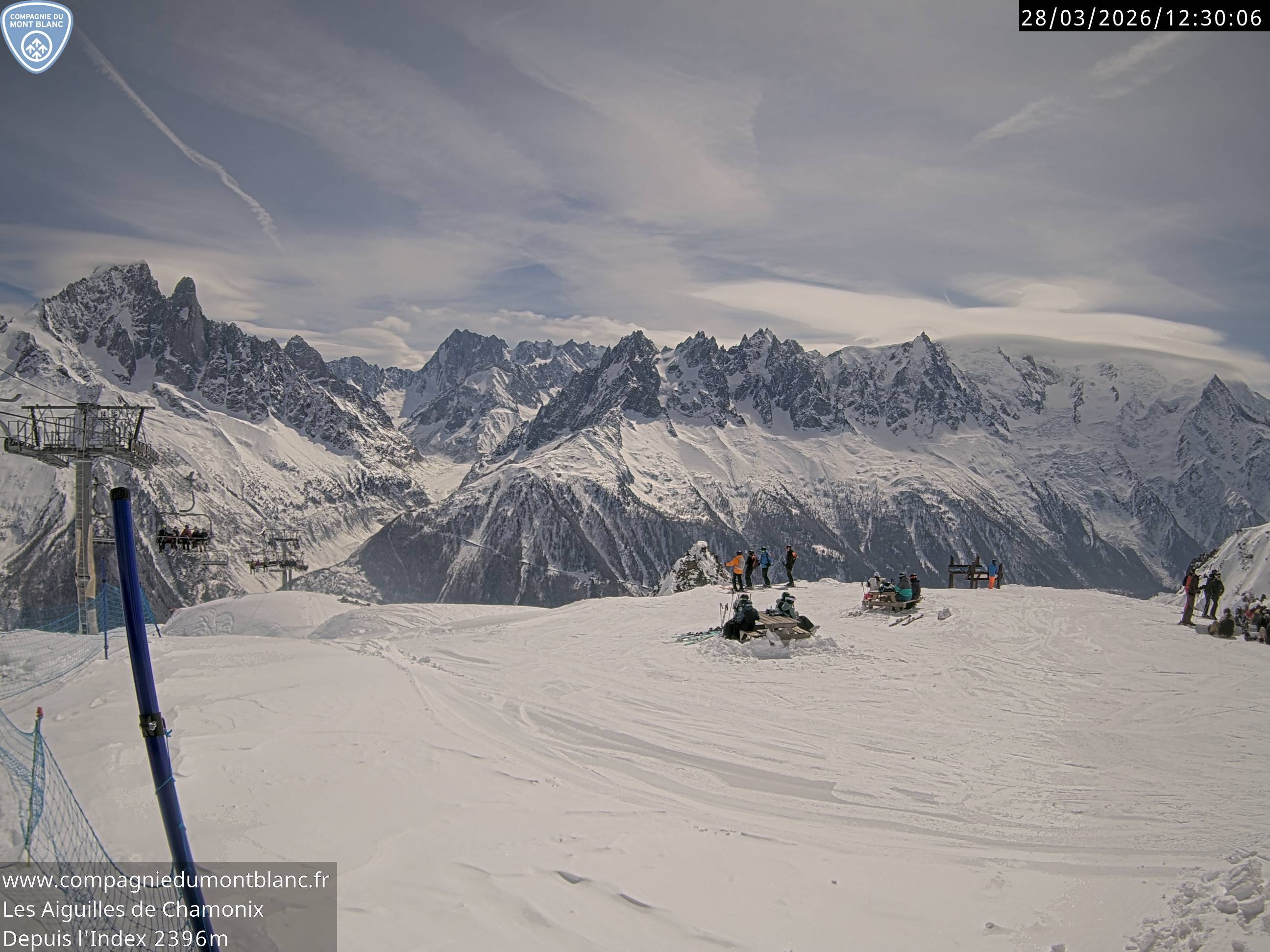 Archived image Webcam Top Station Index chair lift