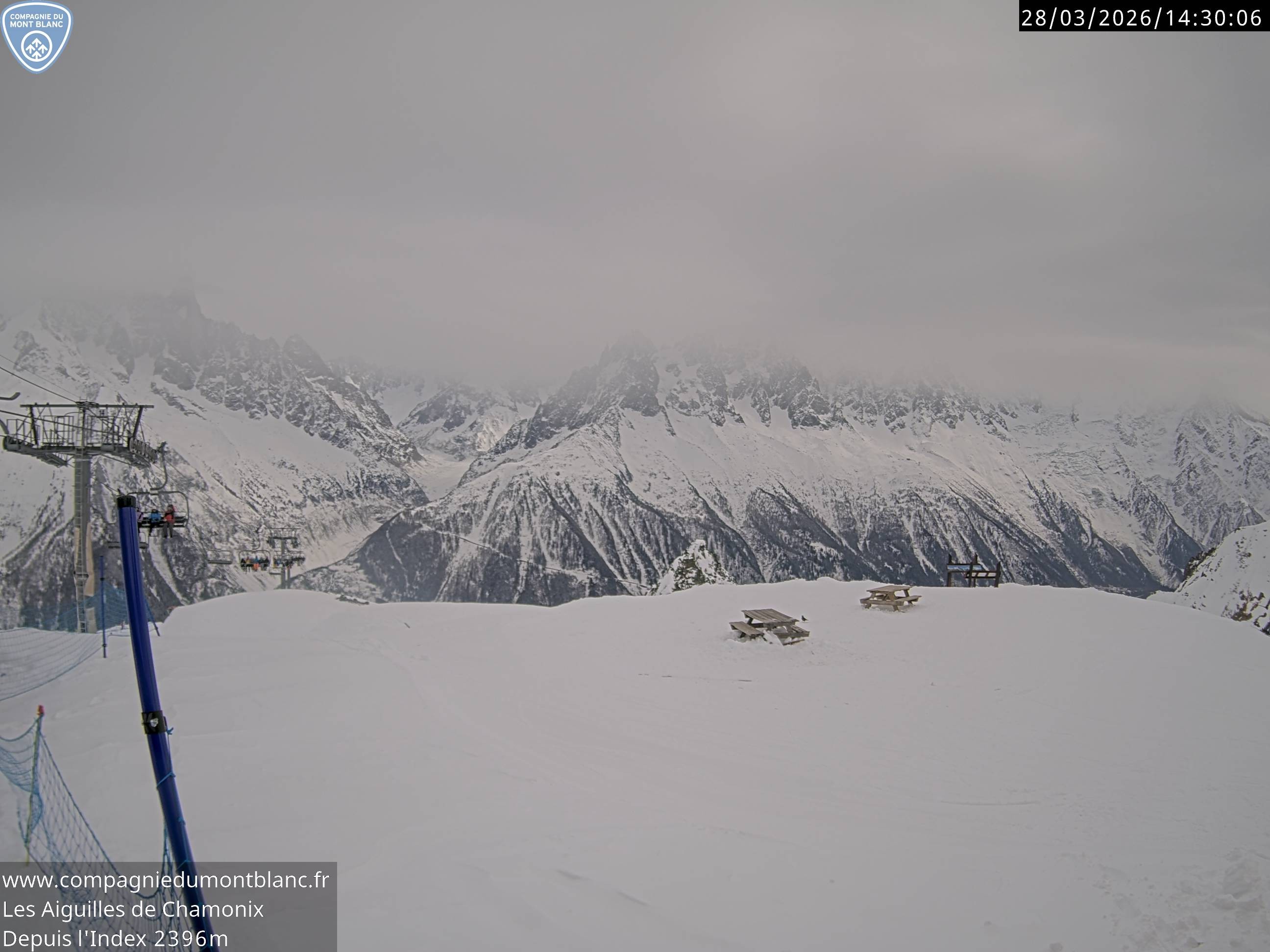 Archived image Webcam Top Station Index chair lift