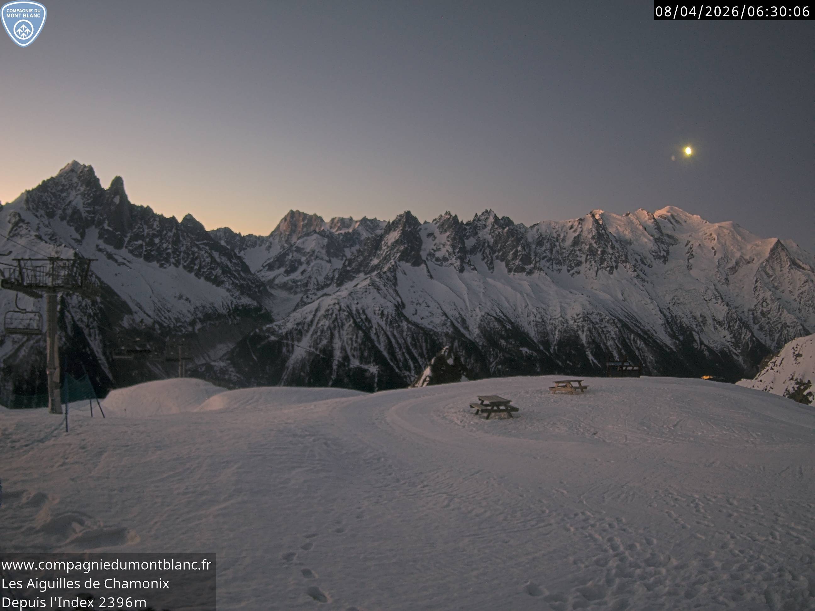 Archived image Webcam Top Station Index chair lift