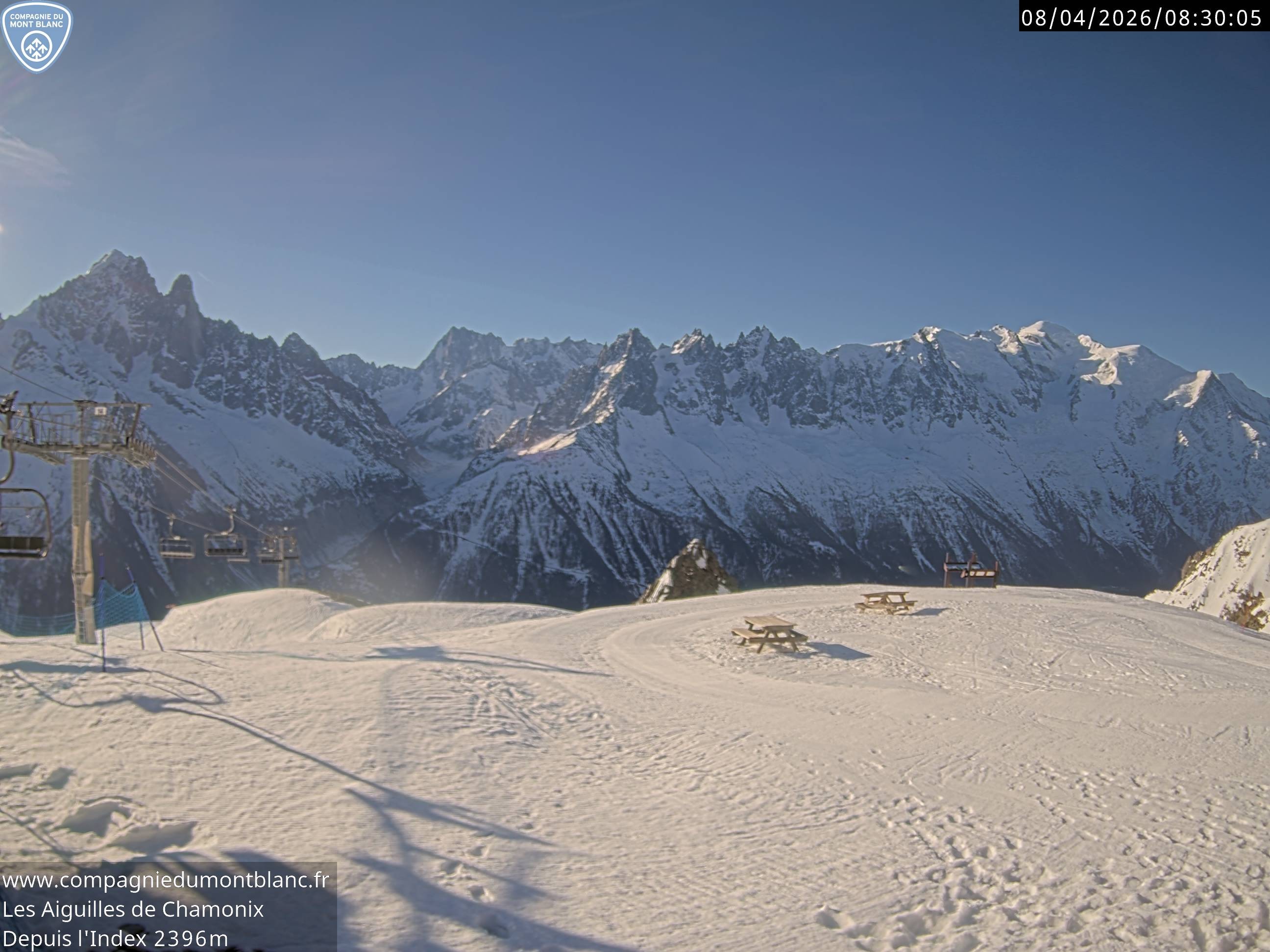 Archived image Webcam Top Station Index chair lift