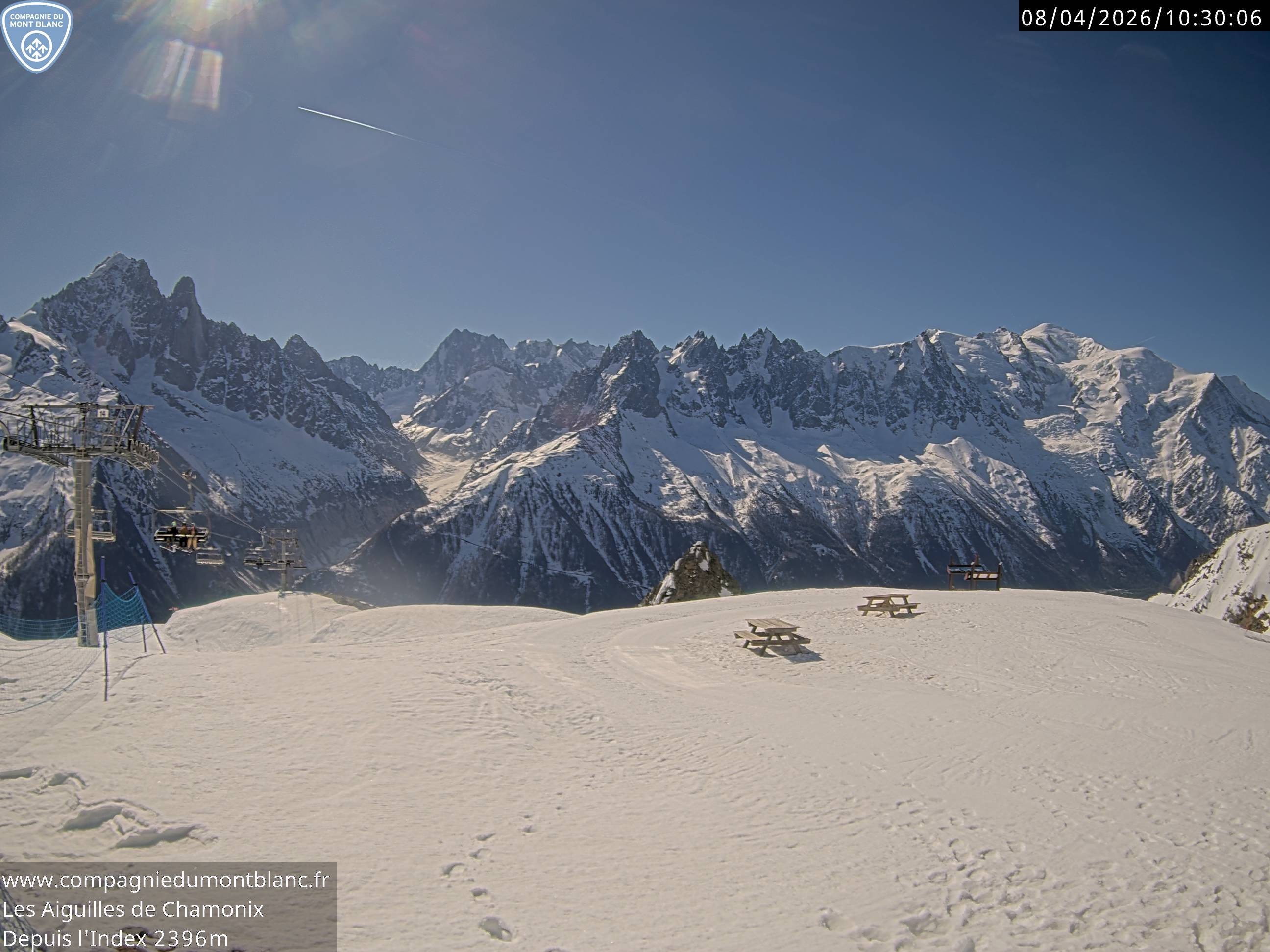 Archived image Webcam Top Station Index chair lift