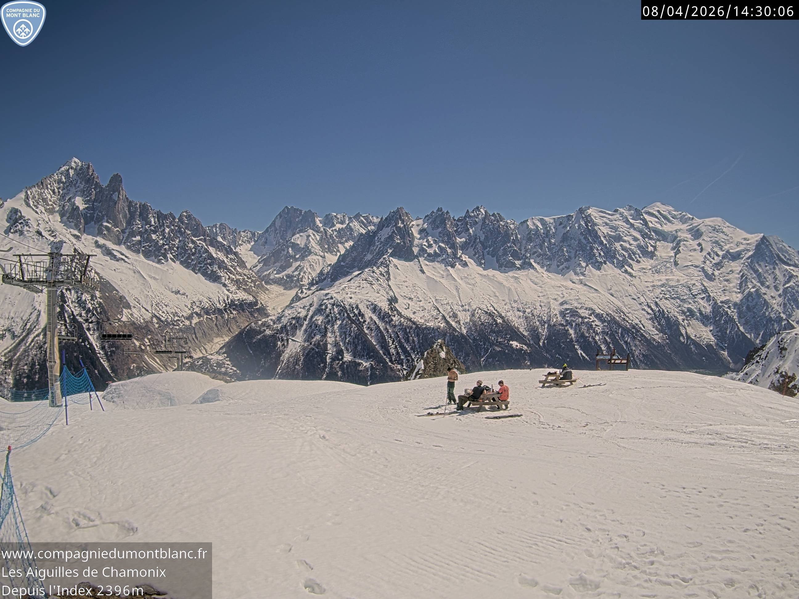 Archived image Webcam Top Station Index chair lift