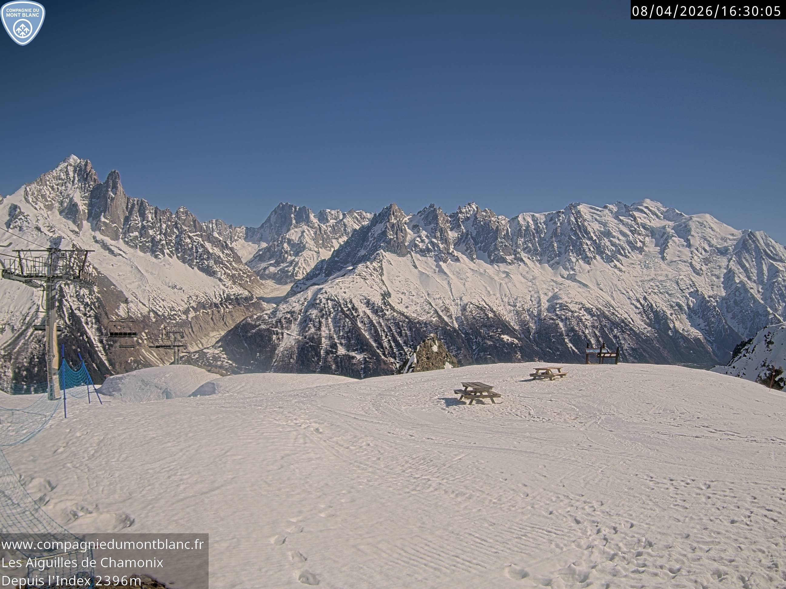 Archived image Webcam Top Station Index chair lift