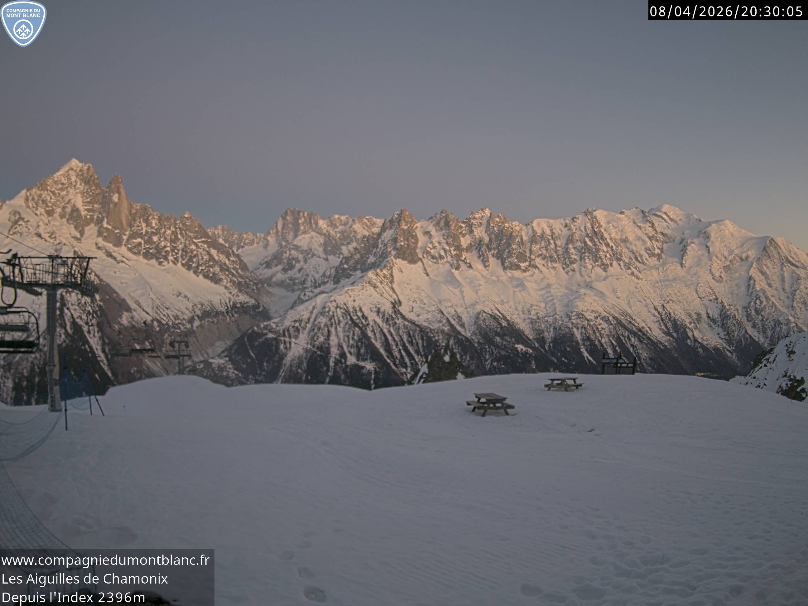 Archived image Webcam Top Station Index chair lift