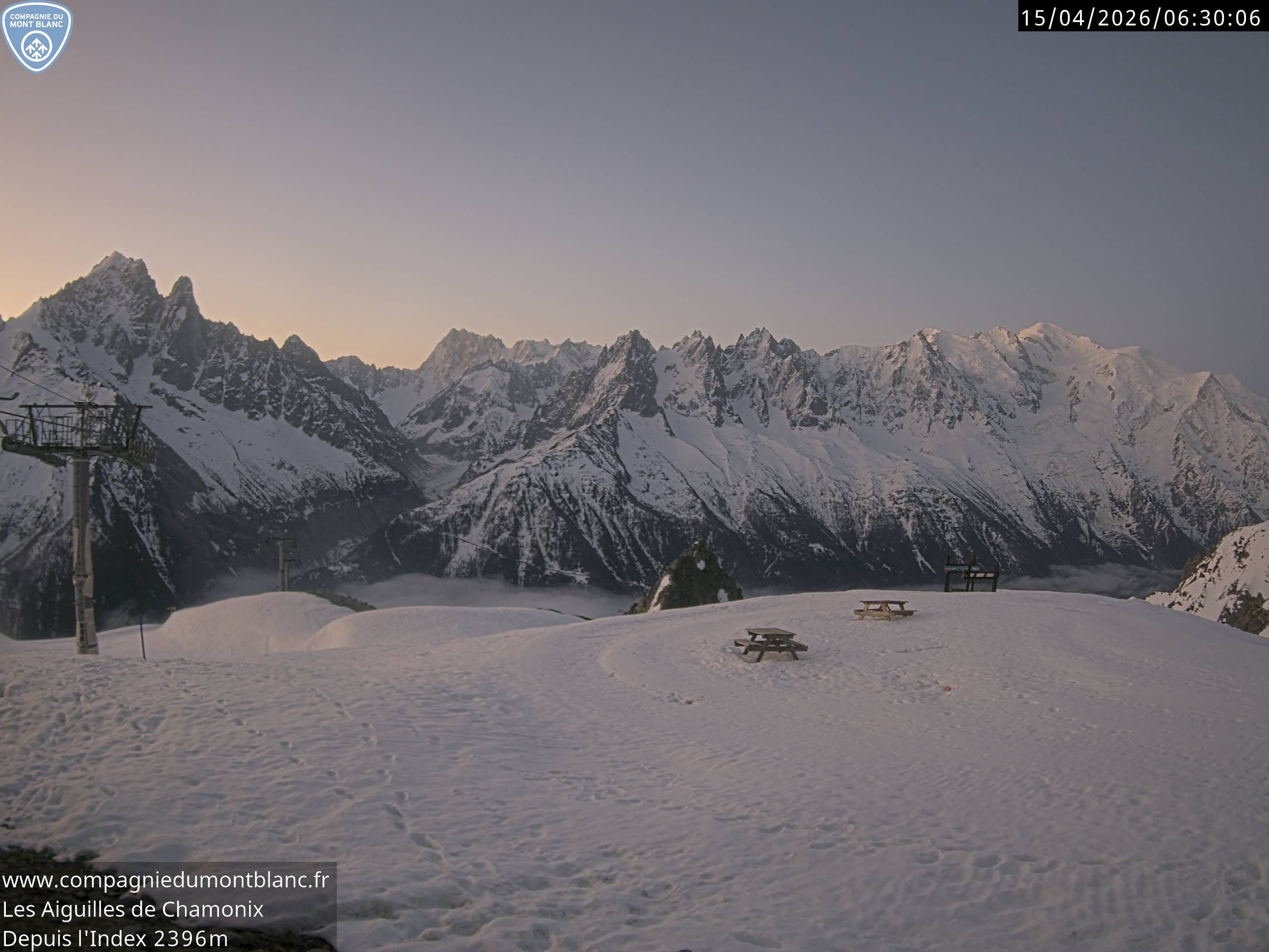 Archived image Webcam Top Station Index chair lift