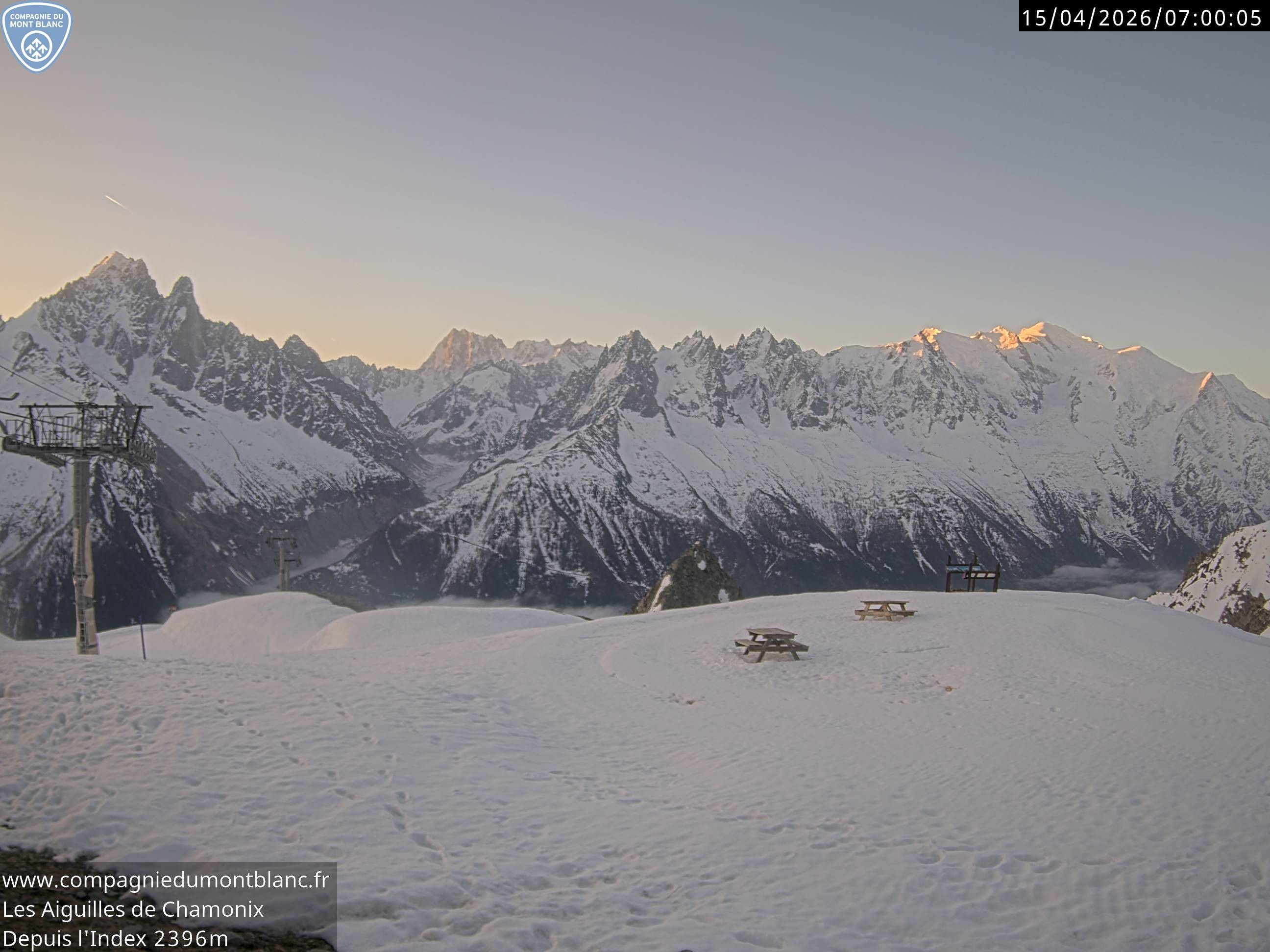 Archived image Webcam Top Station Index chair lift