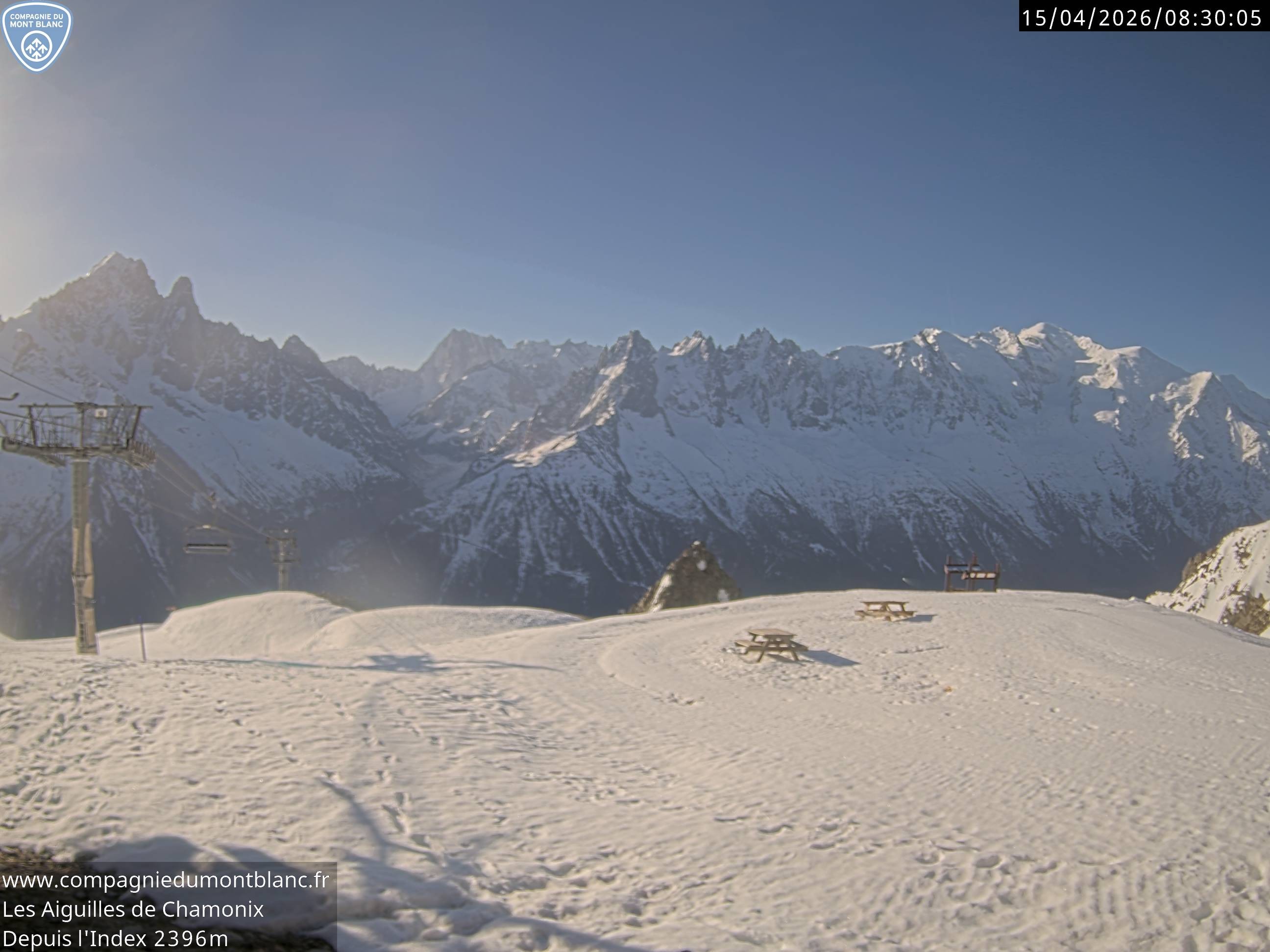 Archived image Webcam Top Station Index chair lift