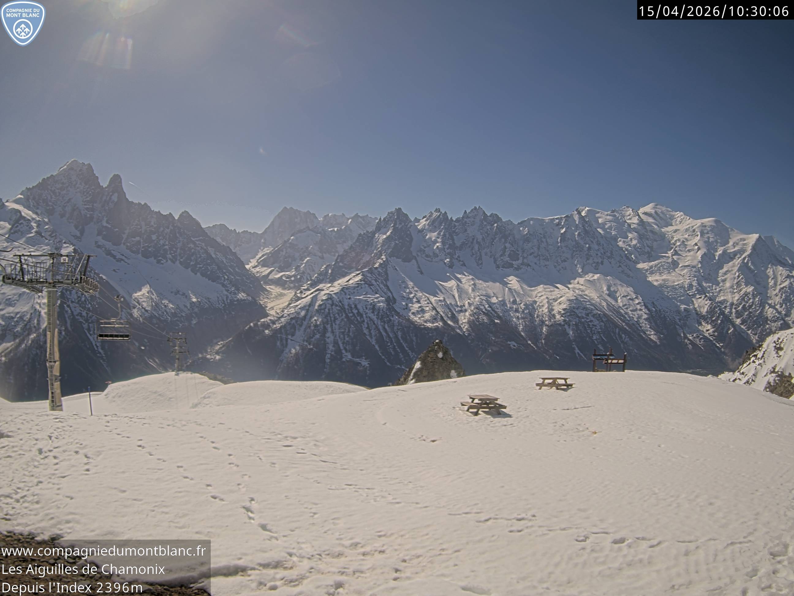 Archived image Webcam Top Station Index chair lift