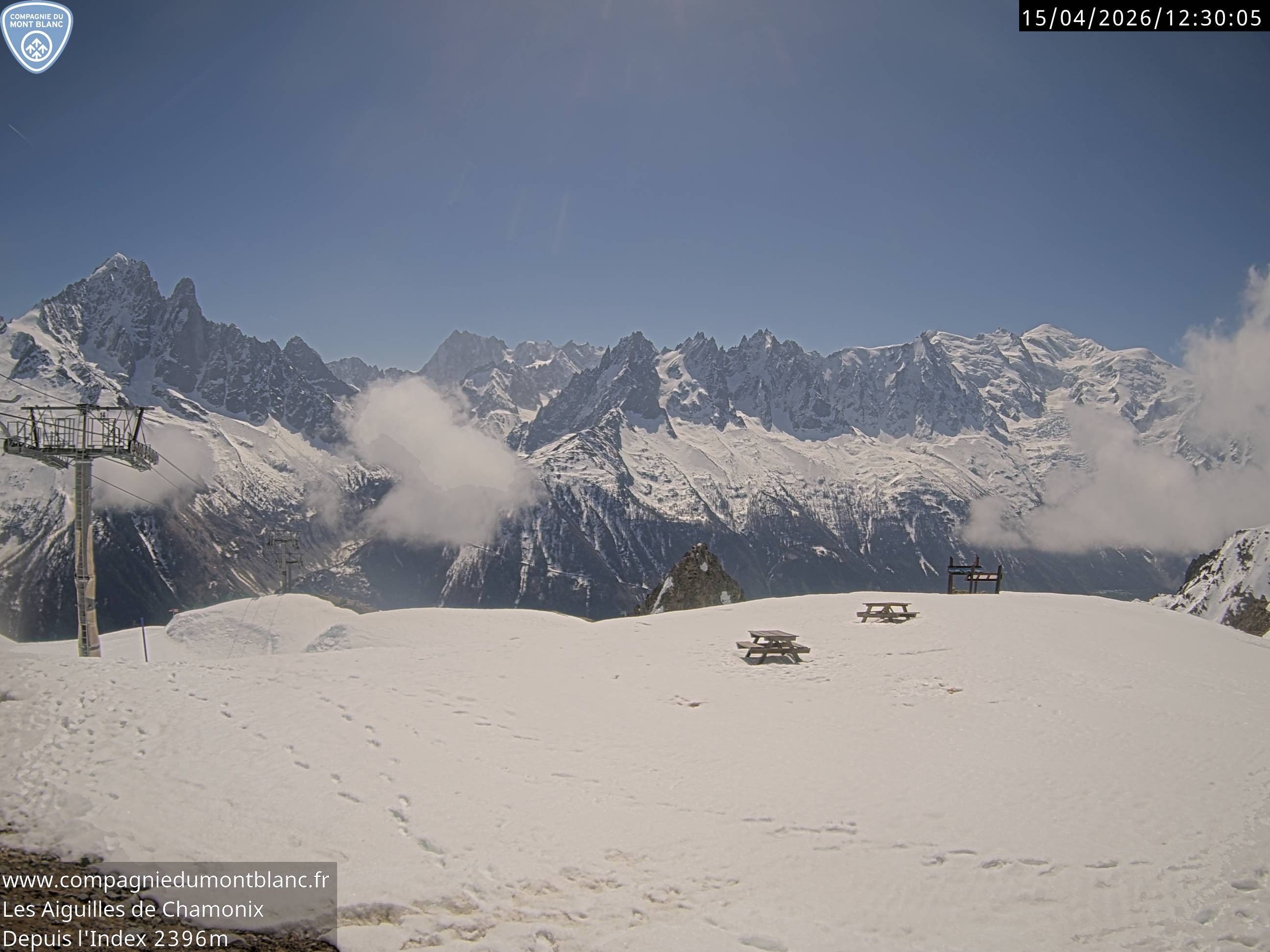 Archived image Webcam Top Station Index chair lift