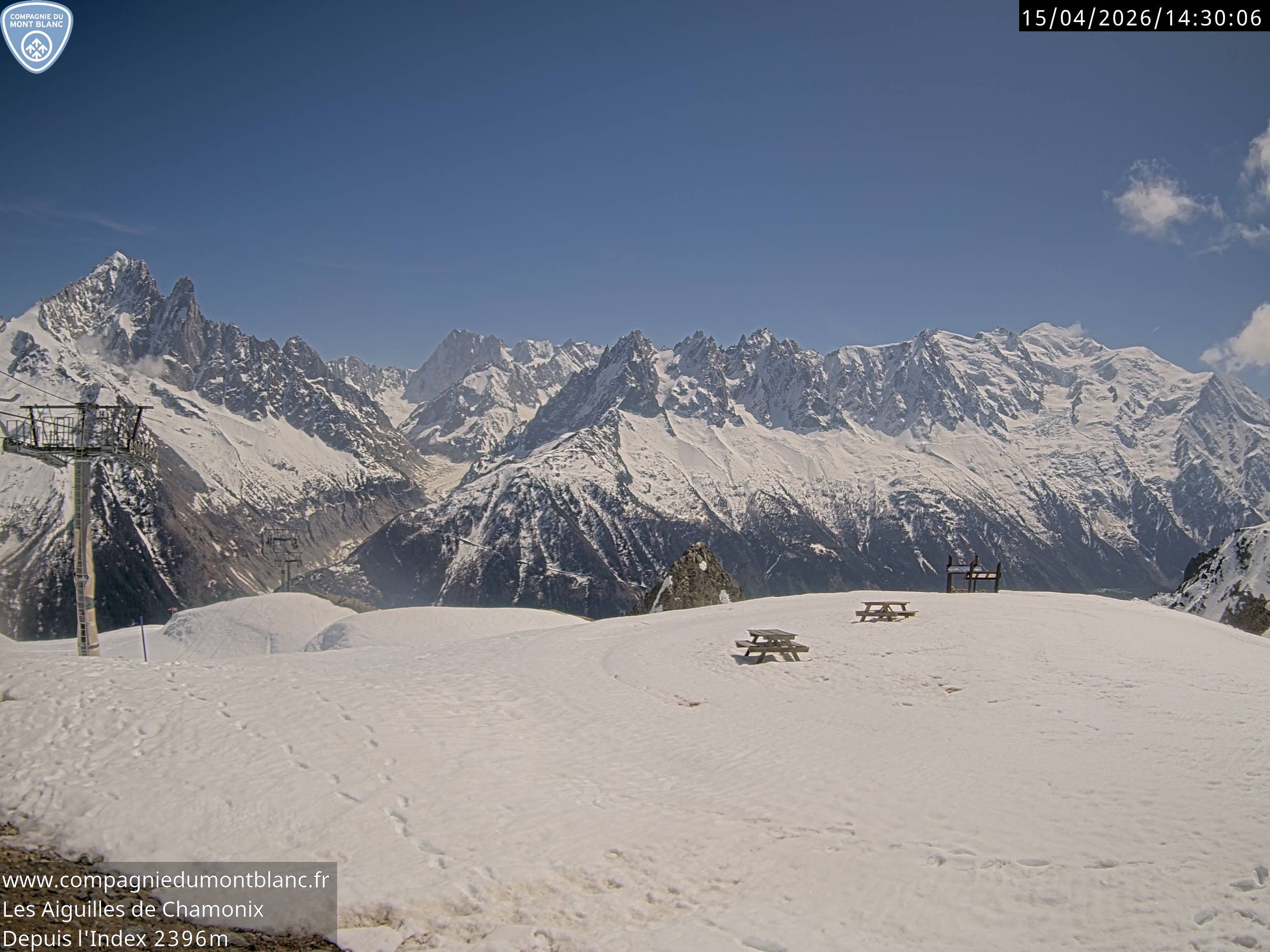 Archived image Webcam Top Station Index chair lift