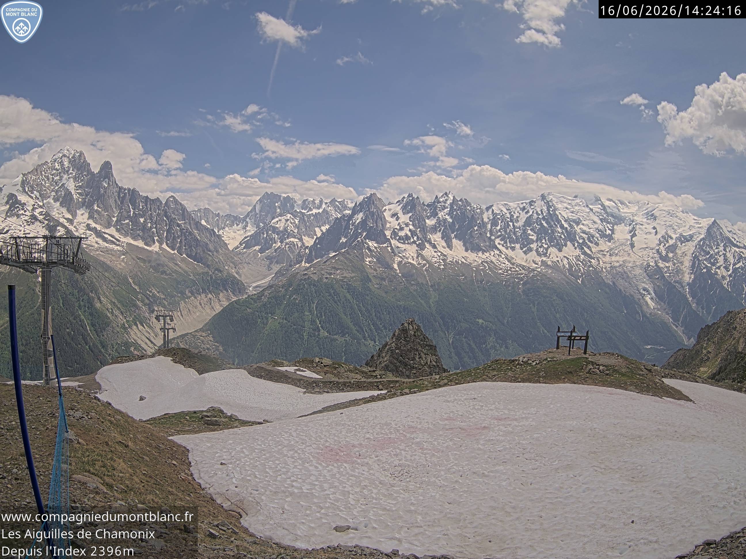 Archived image Webcam Top Station Index chair lift