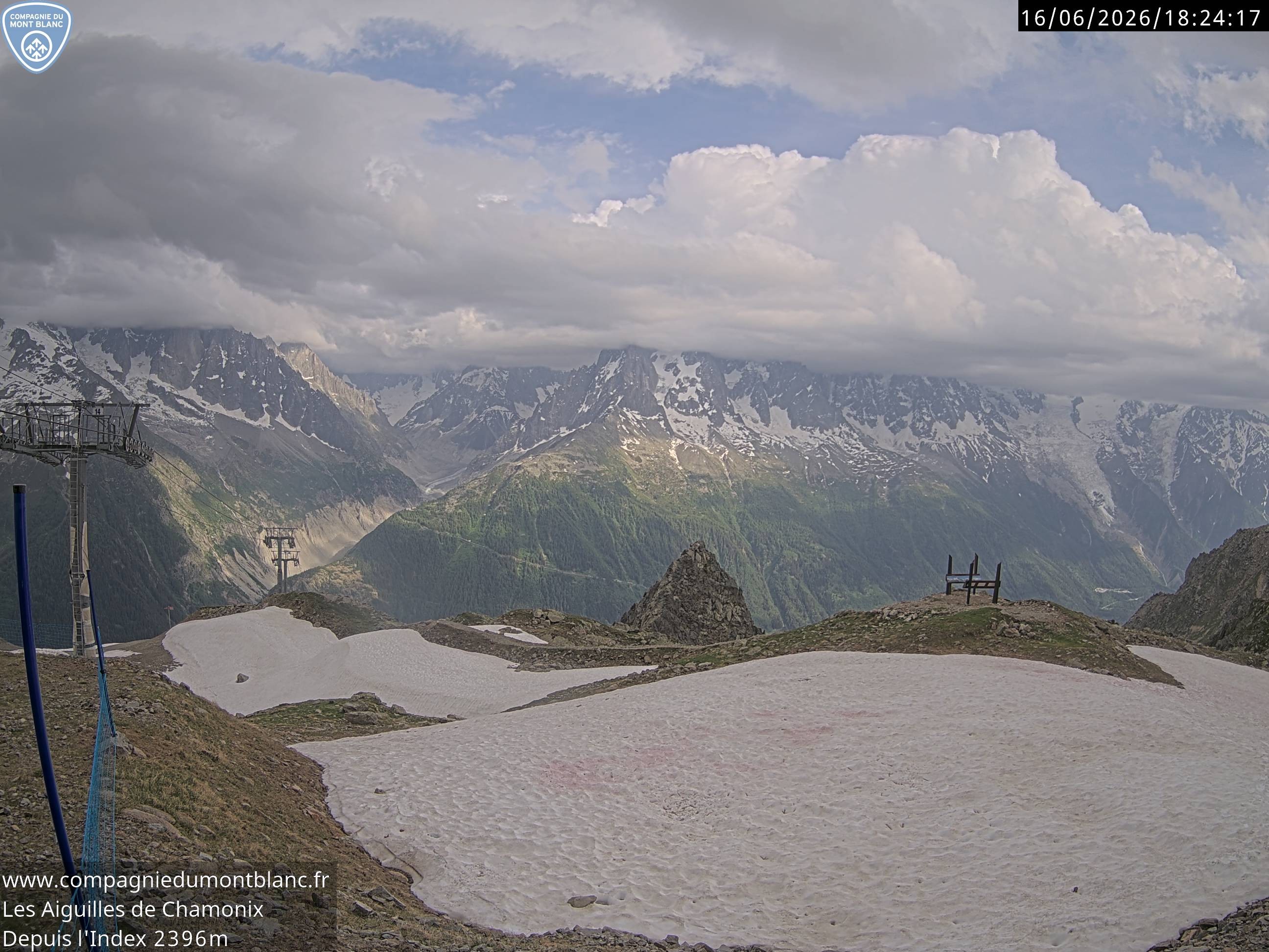 Archived image Webcam Top Station Index chair lift