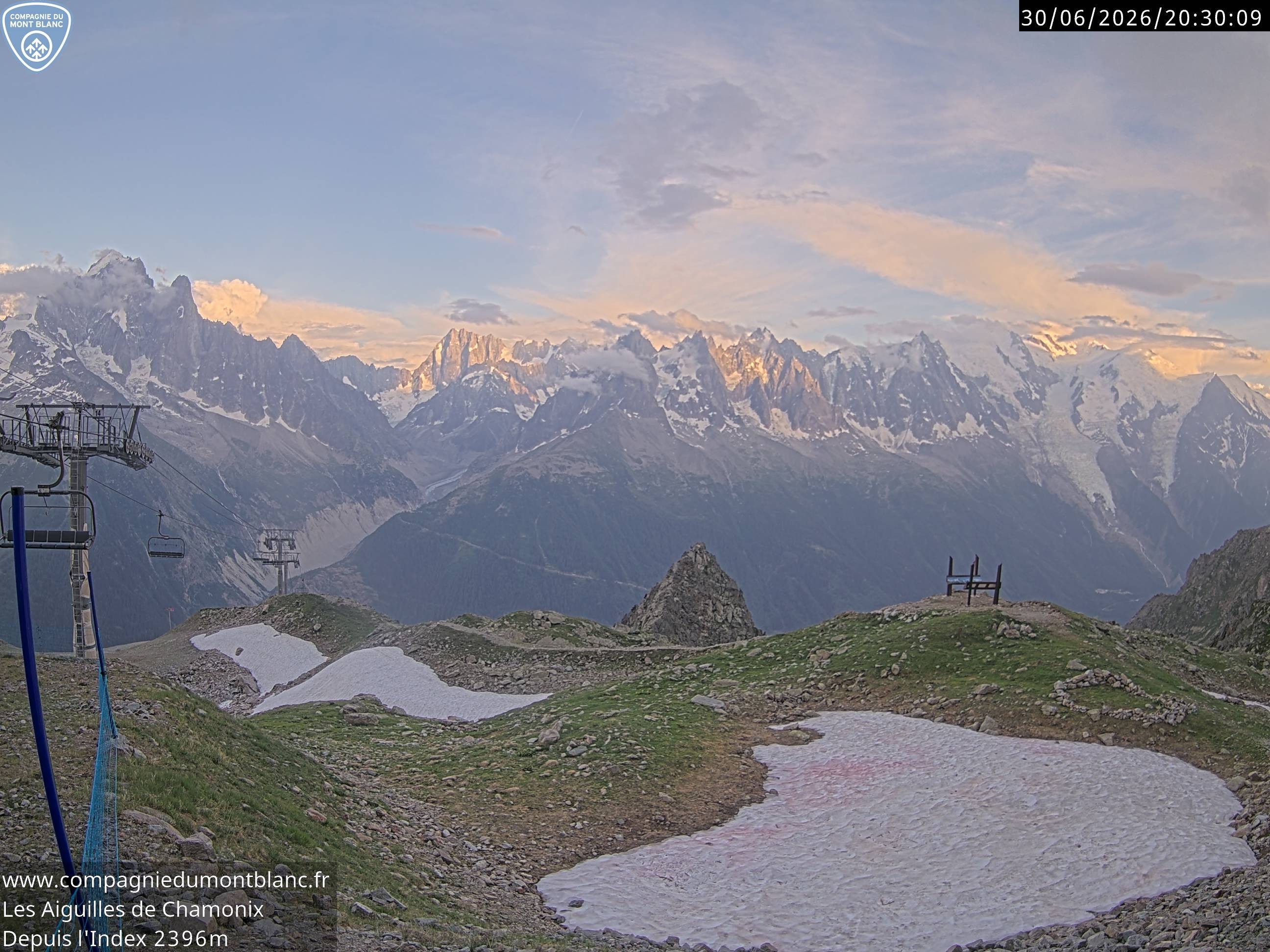 Archived image Webcam Top Station Index chair lift