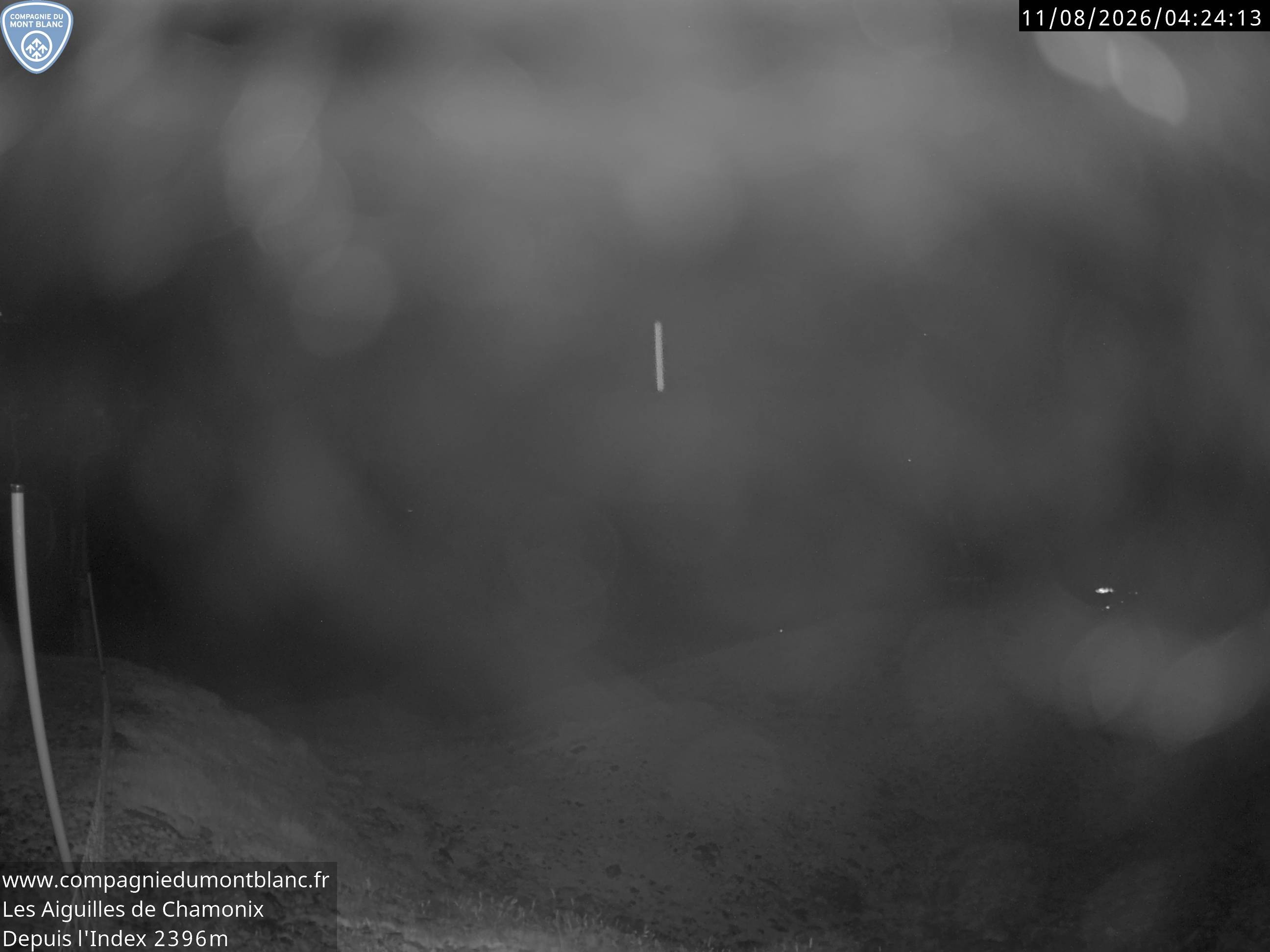 Archiv Foto Webcam Les Aiguilles de Charmonix