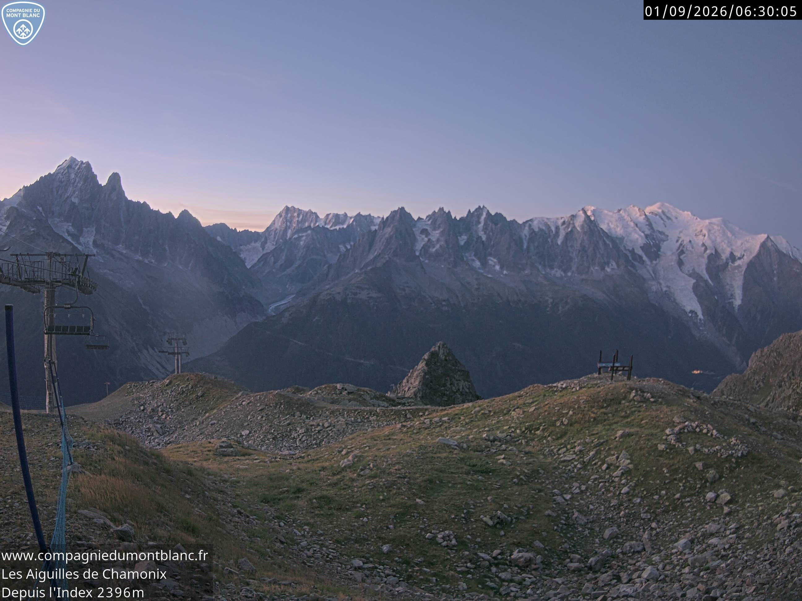 Archived image Webcam Top Station Index chair lift