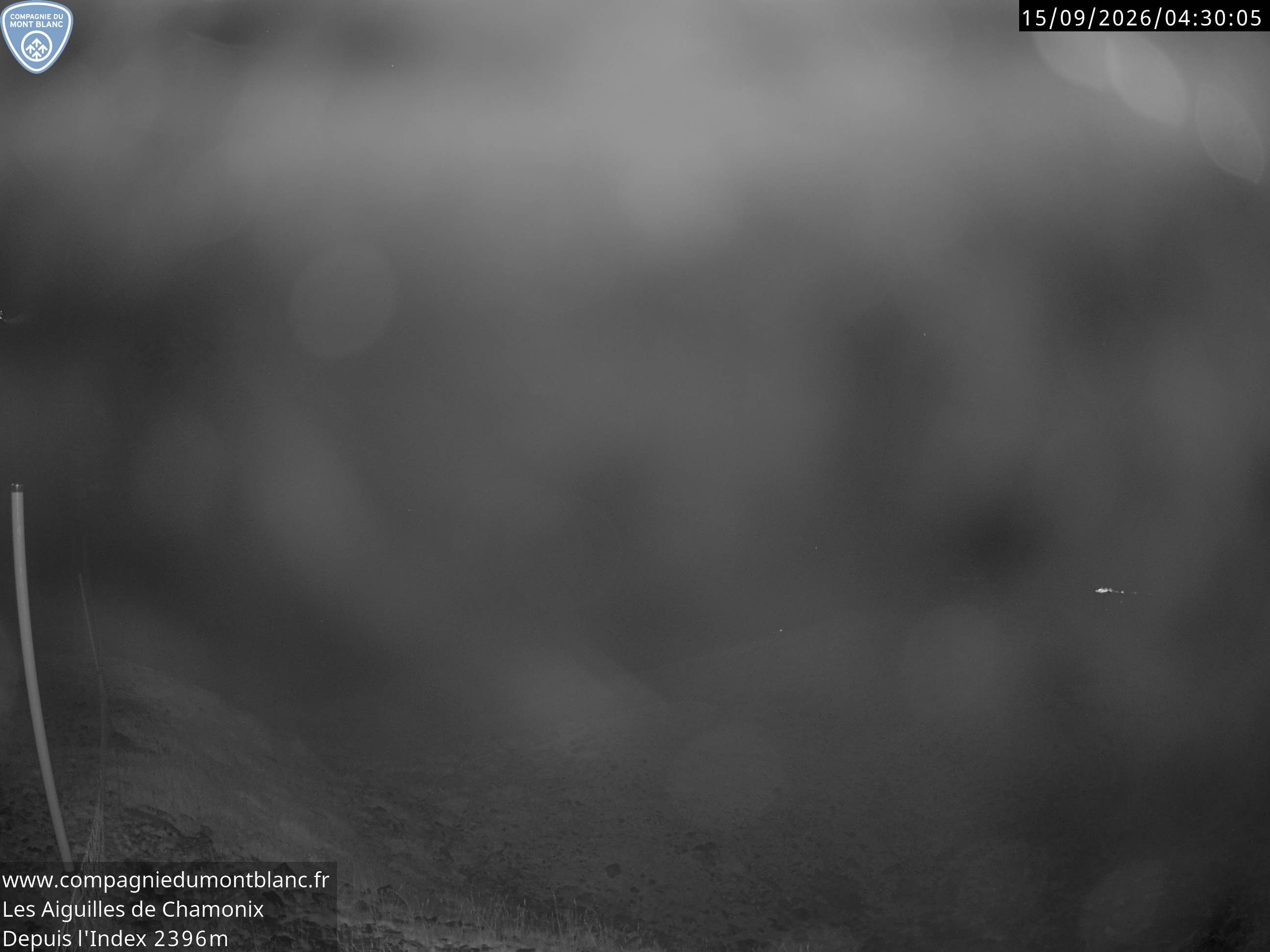 Archiv Foto Webcam Les Aiguilles de Charmonix