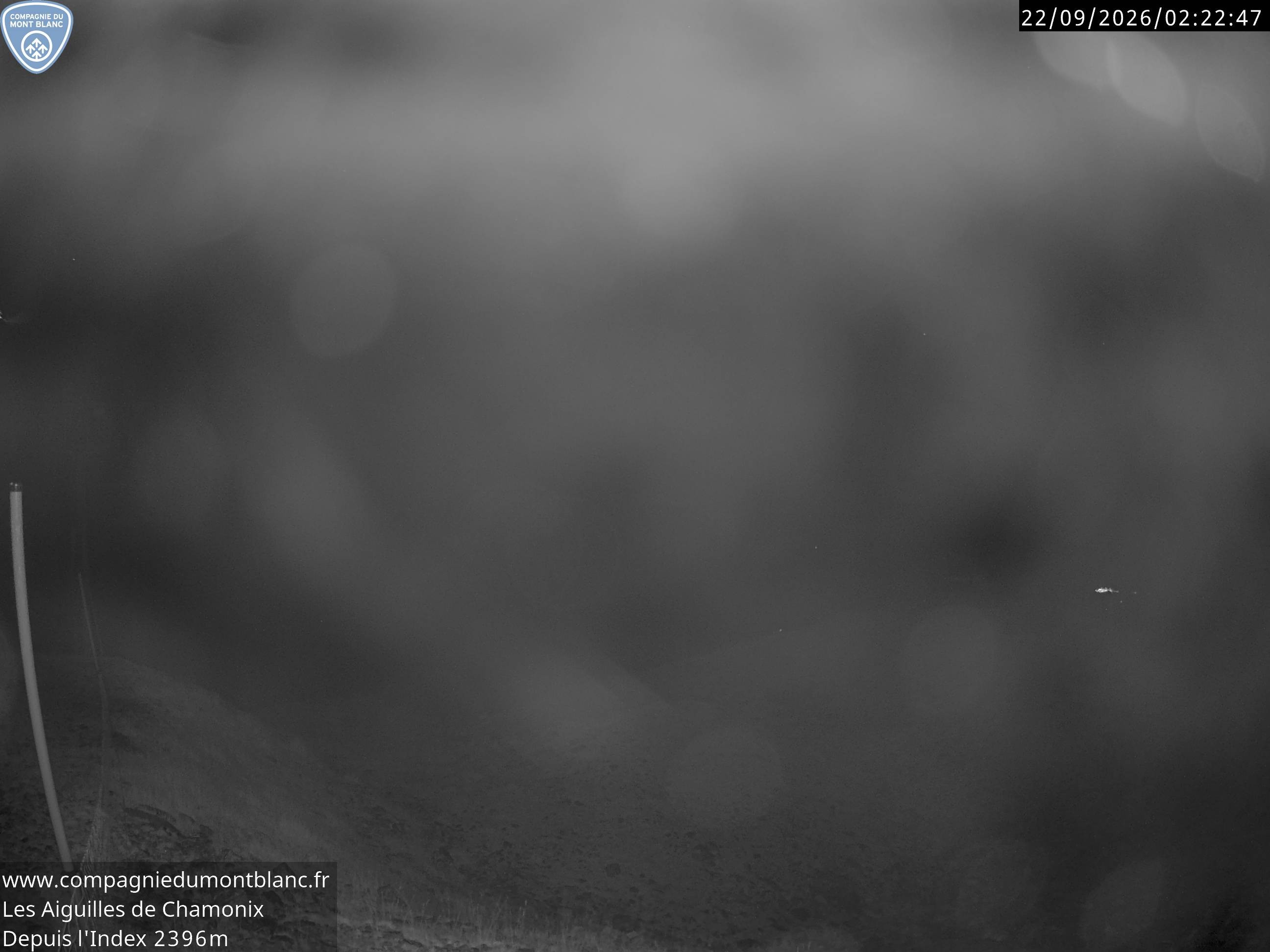 Archiv Foto Webcam Les Aiguilles de Charmonix