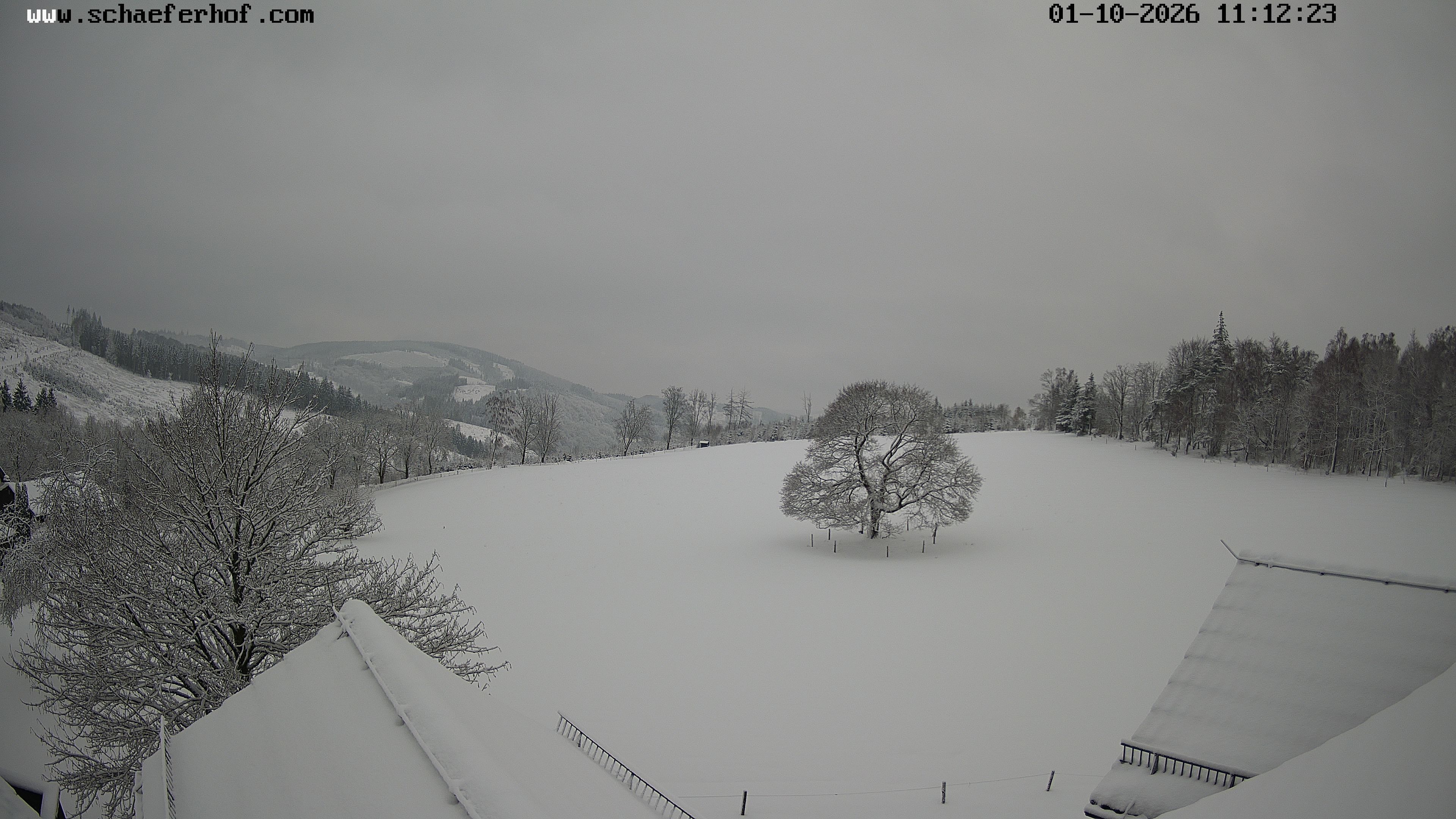Archiv Foto Webcam Schäferhof im Sauerland