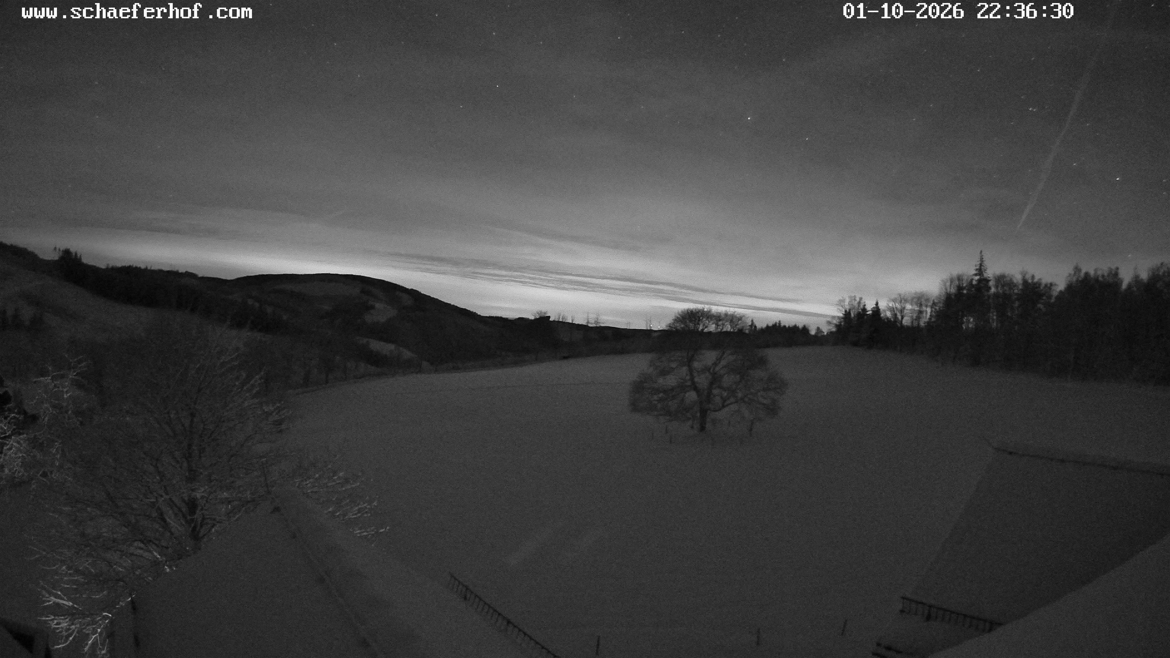 Archiv Foto Webcam Schäferhof im Sauerland