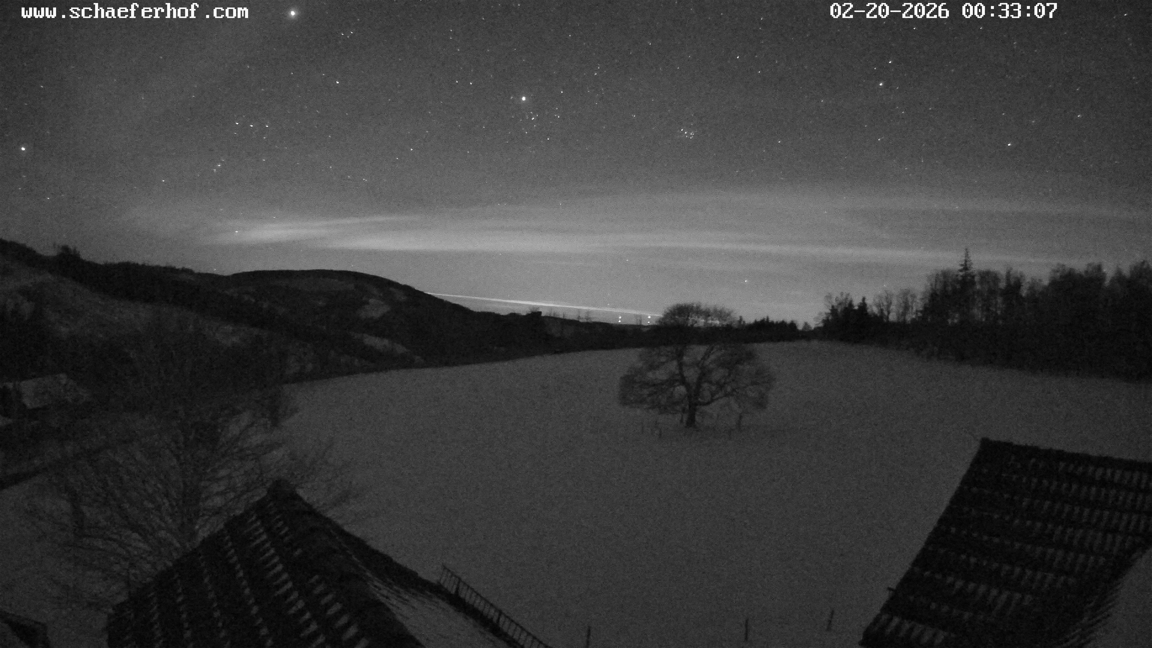 Archiv Foto Webcam Schäferhof im Sauerland