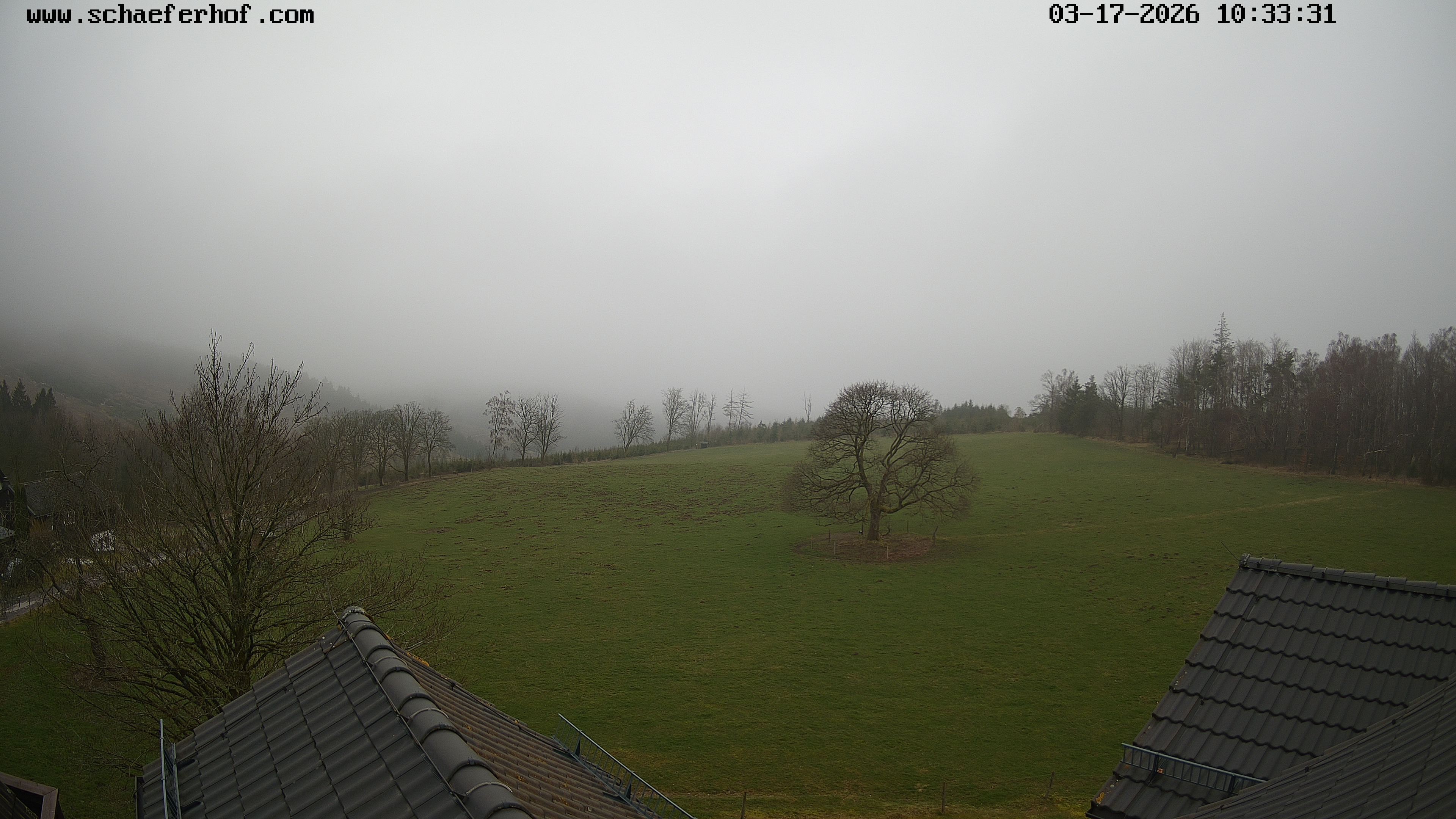 Archiv Foto Webcam Schäferhof im Sauerland