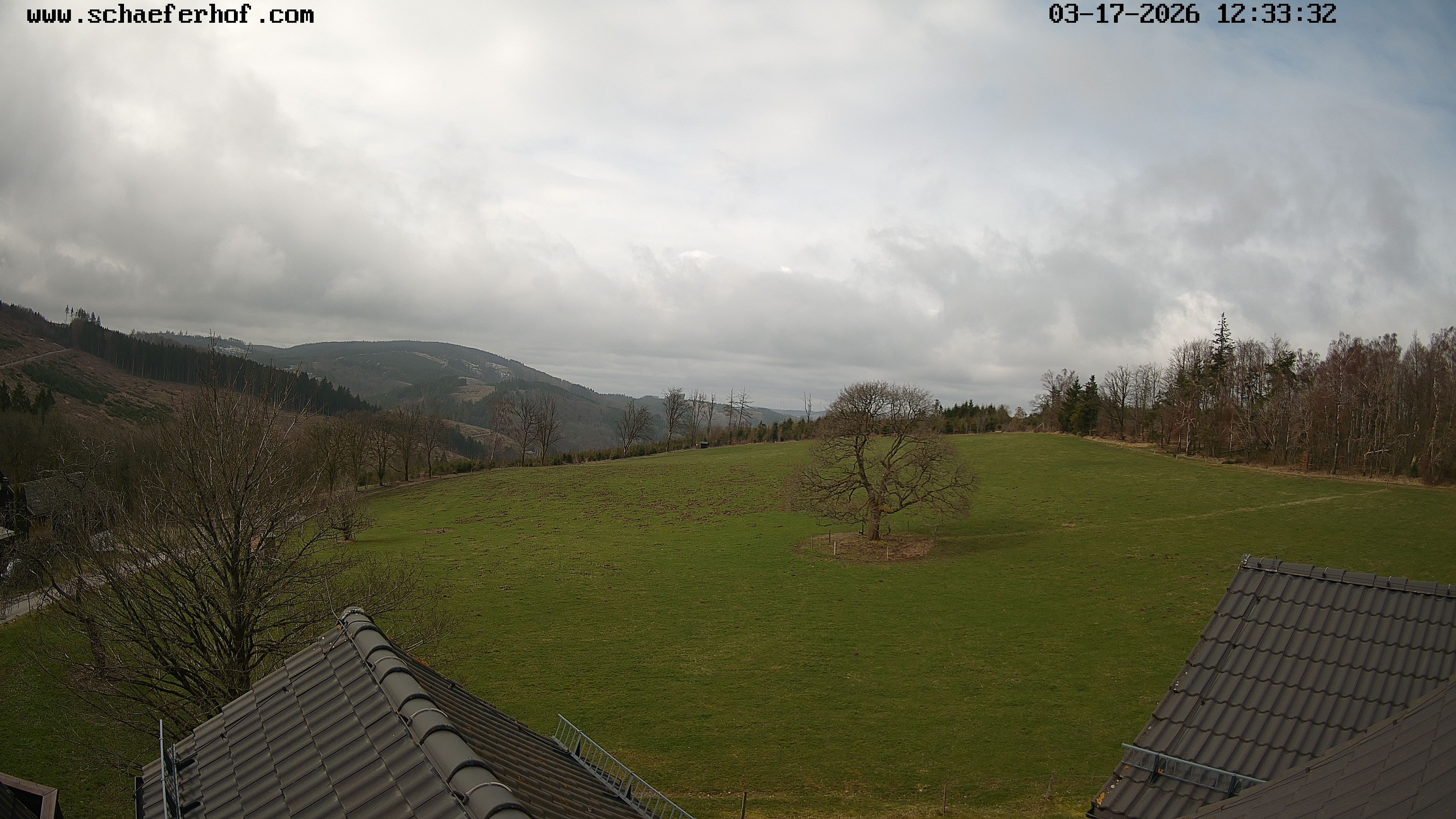 Archiv Foto Webcam Schäferhof im Sauerland