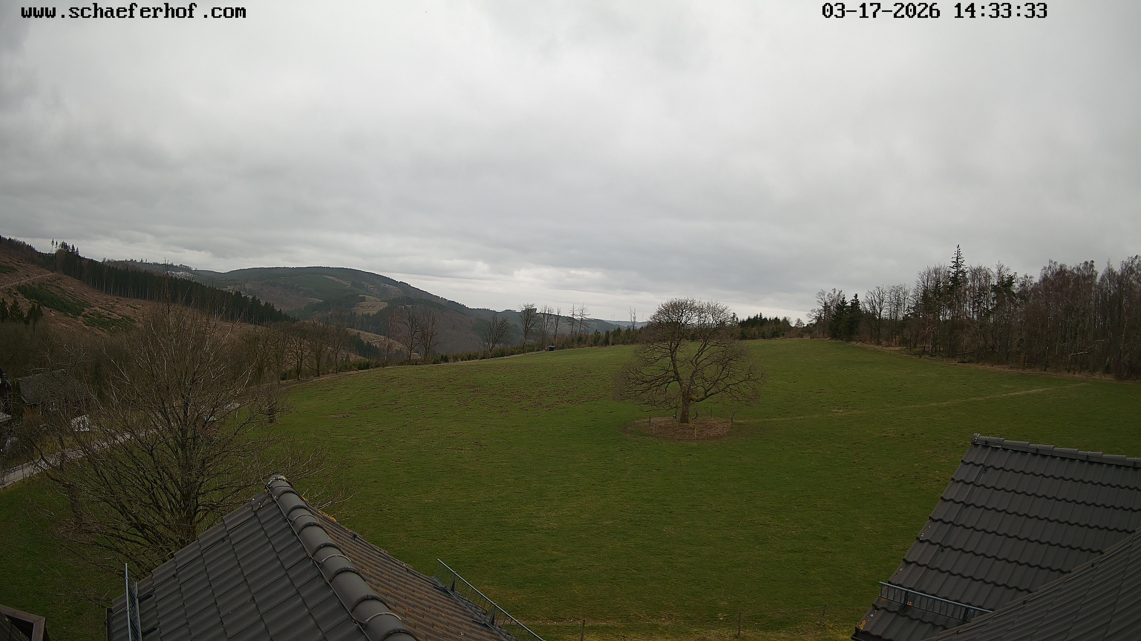 Archiv Foto Webcam Schäferhof im Sauerland