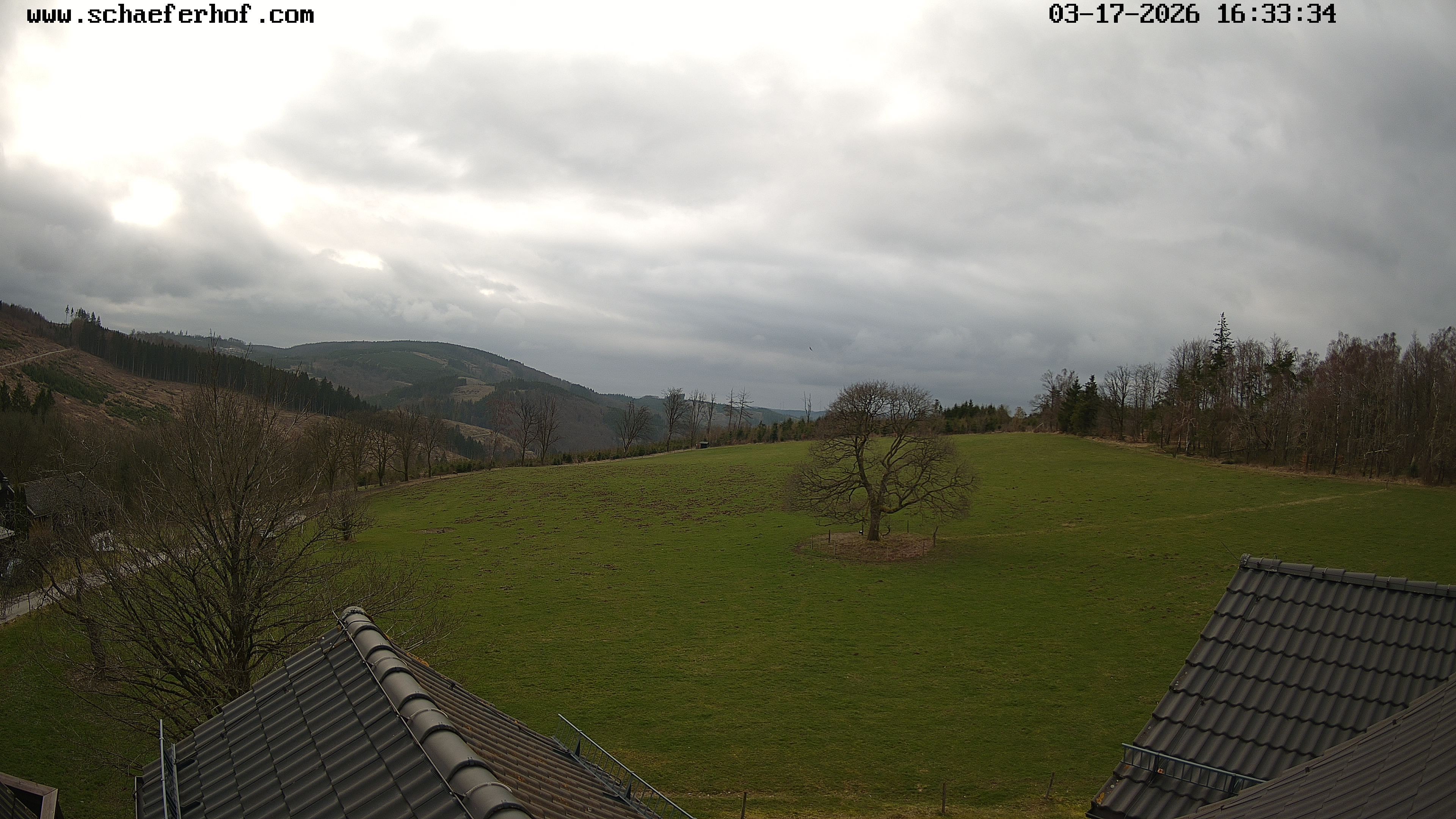 Archiv Foto Webcam Schäferhof im Sauerland