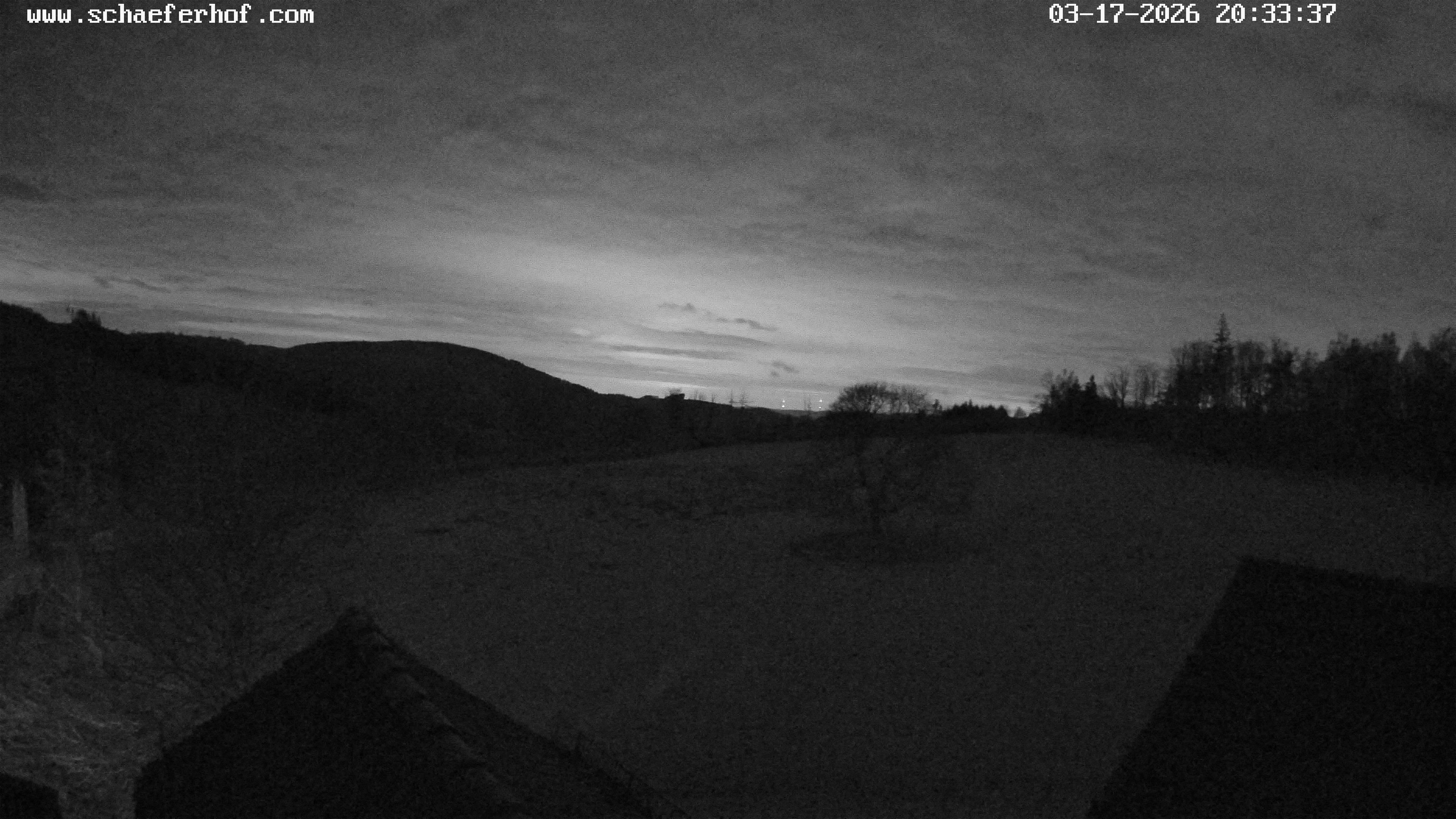 Archiv Foto Webcam Schäferhof im Sauerland