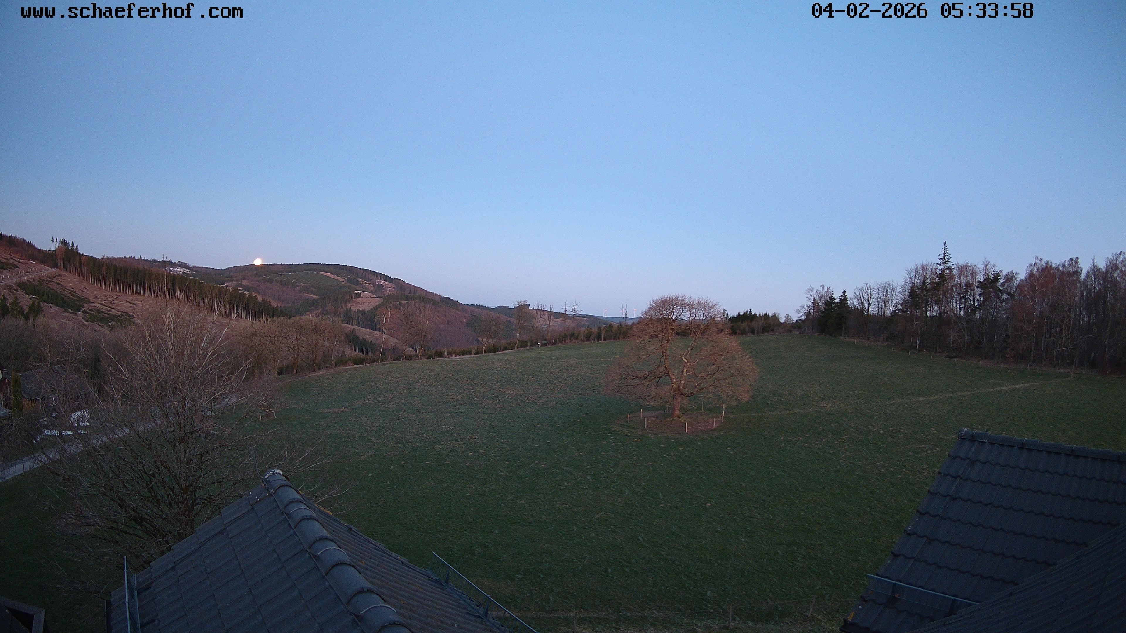 Archiv Foto Webcam Schäferhof im Sauerland