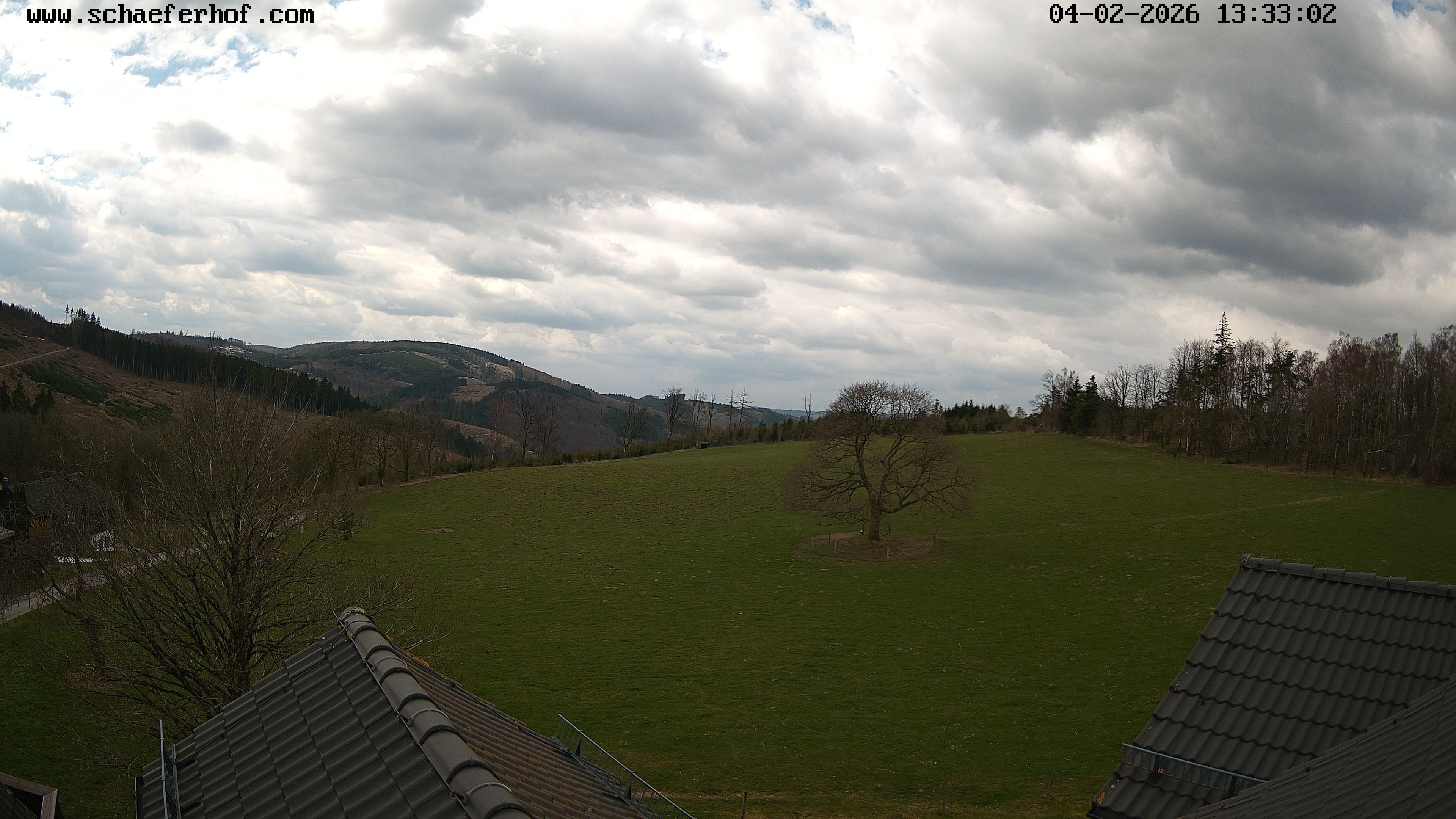Archiv Foto Webcam Schäferhof im Sauerland