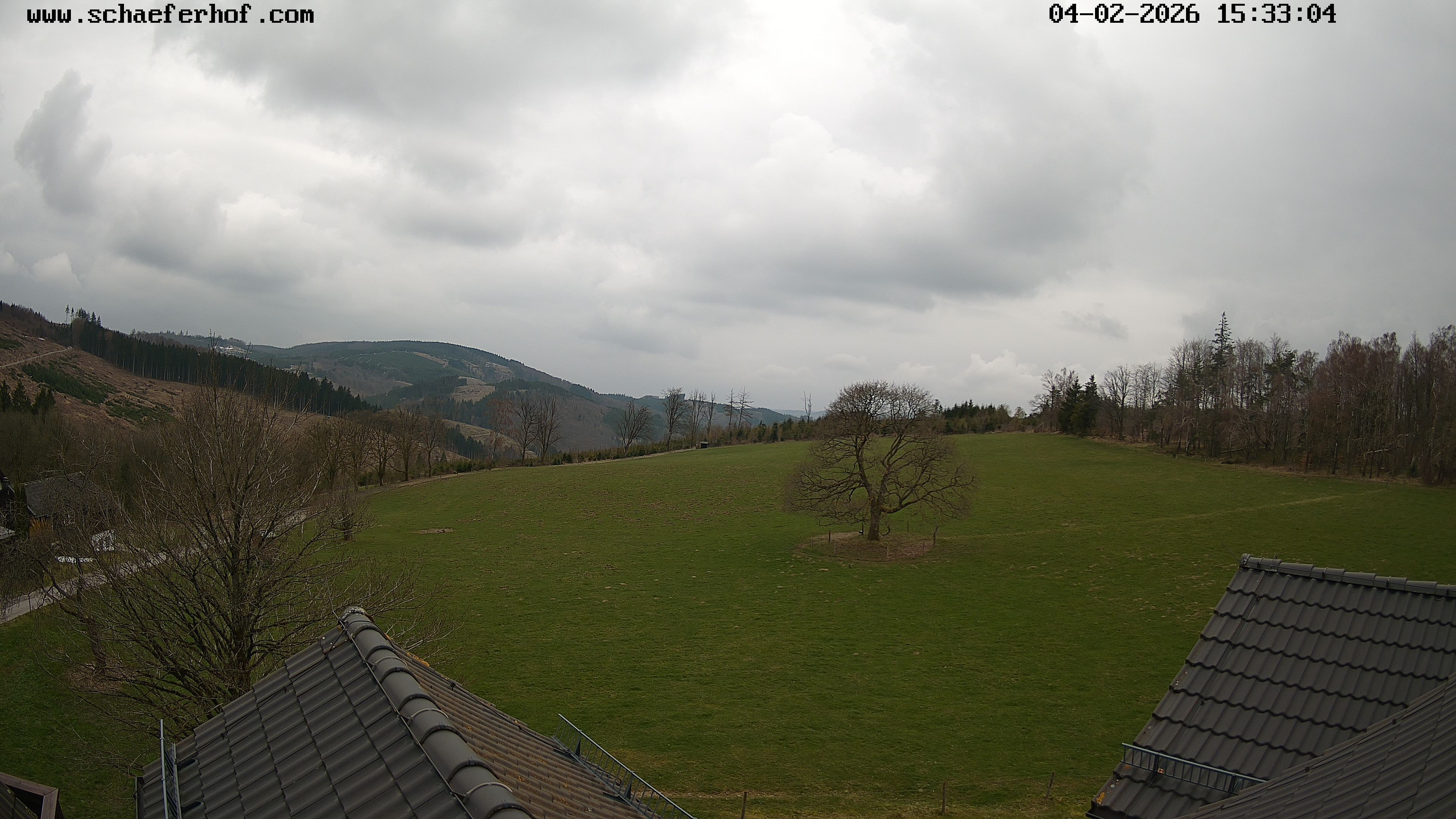 Archiv Foto Webcam Schäferhof im Sauerland