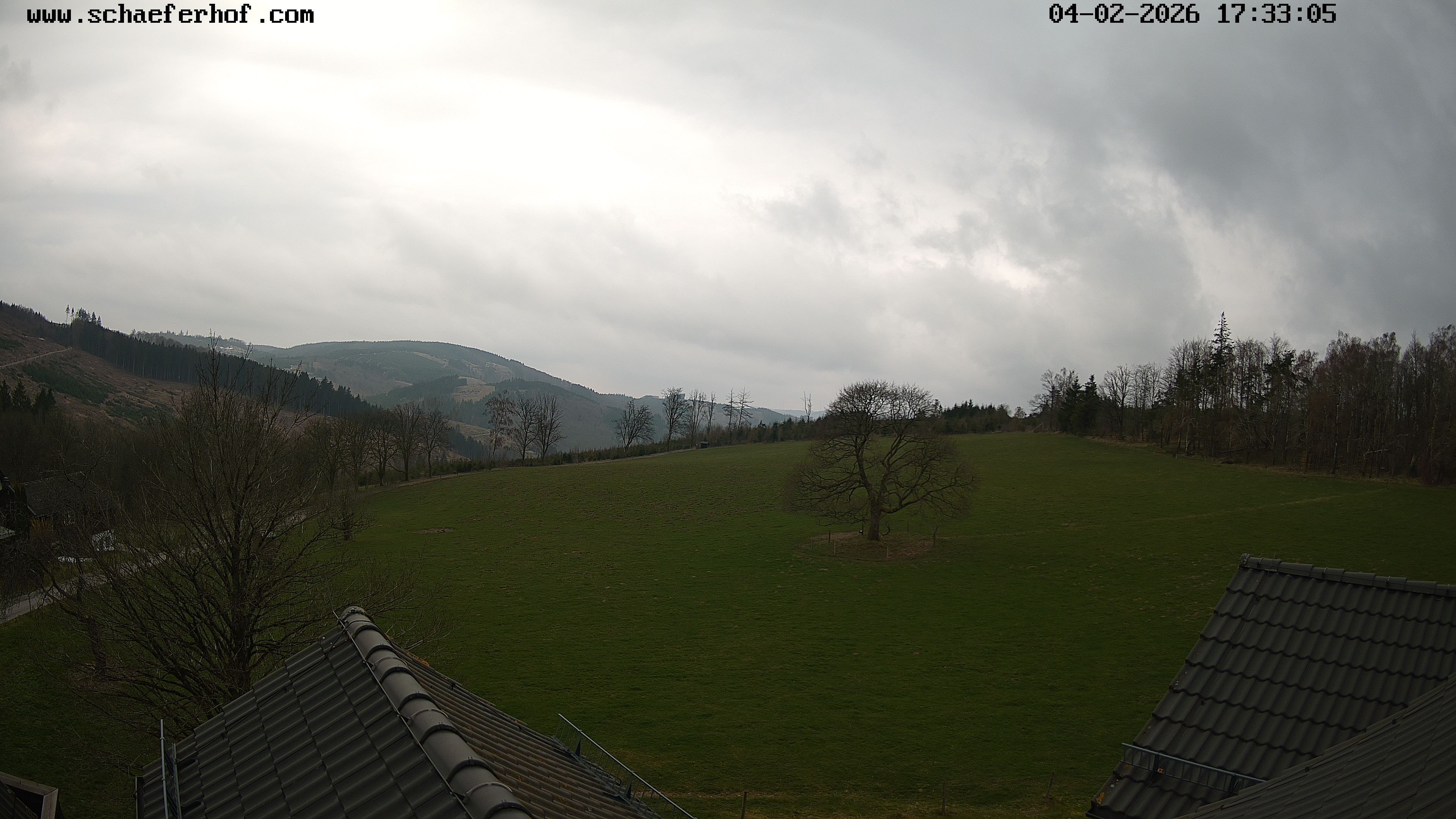 Archiv Foto Webcam Schäferhof im Sauerland