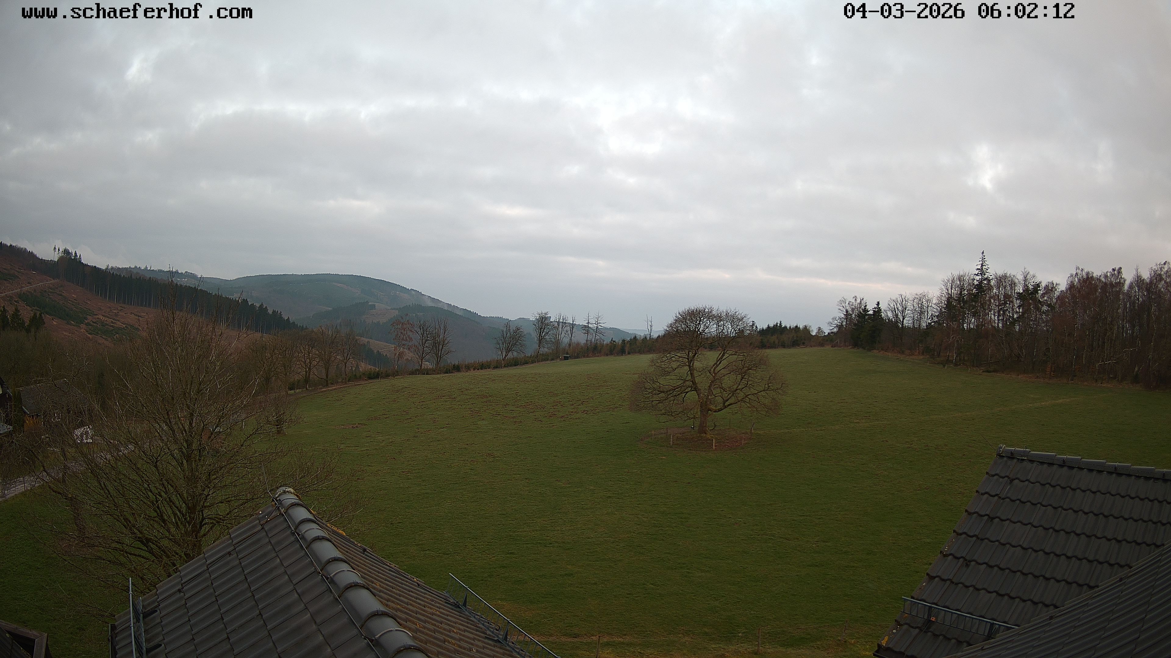 Archived image Webcam Schmallenberg: Hotel Schäferhof