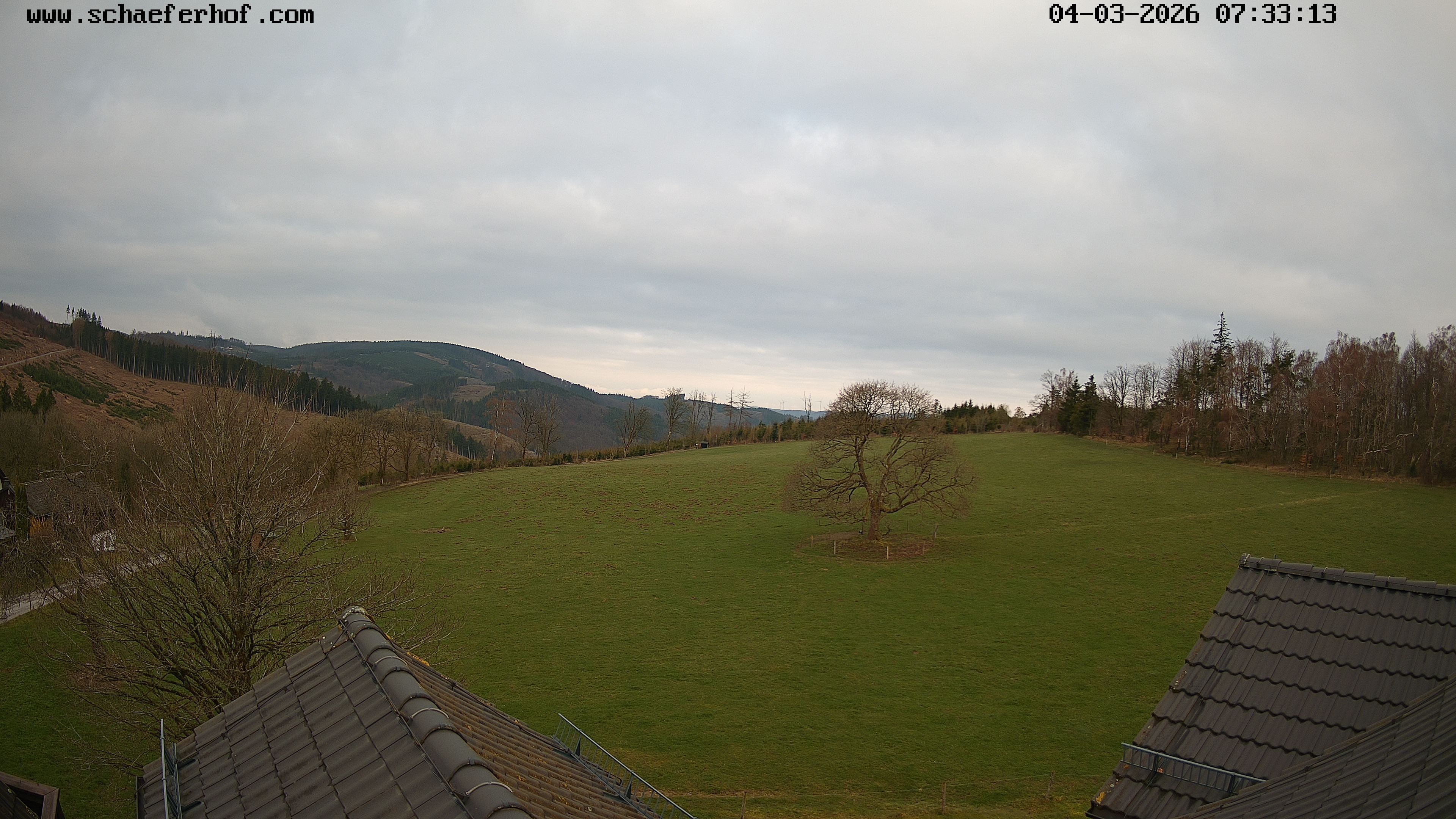 Archived image Webcam Schmallenberg: Hotel Schäferhof