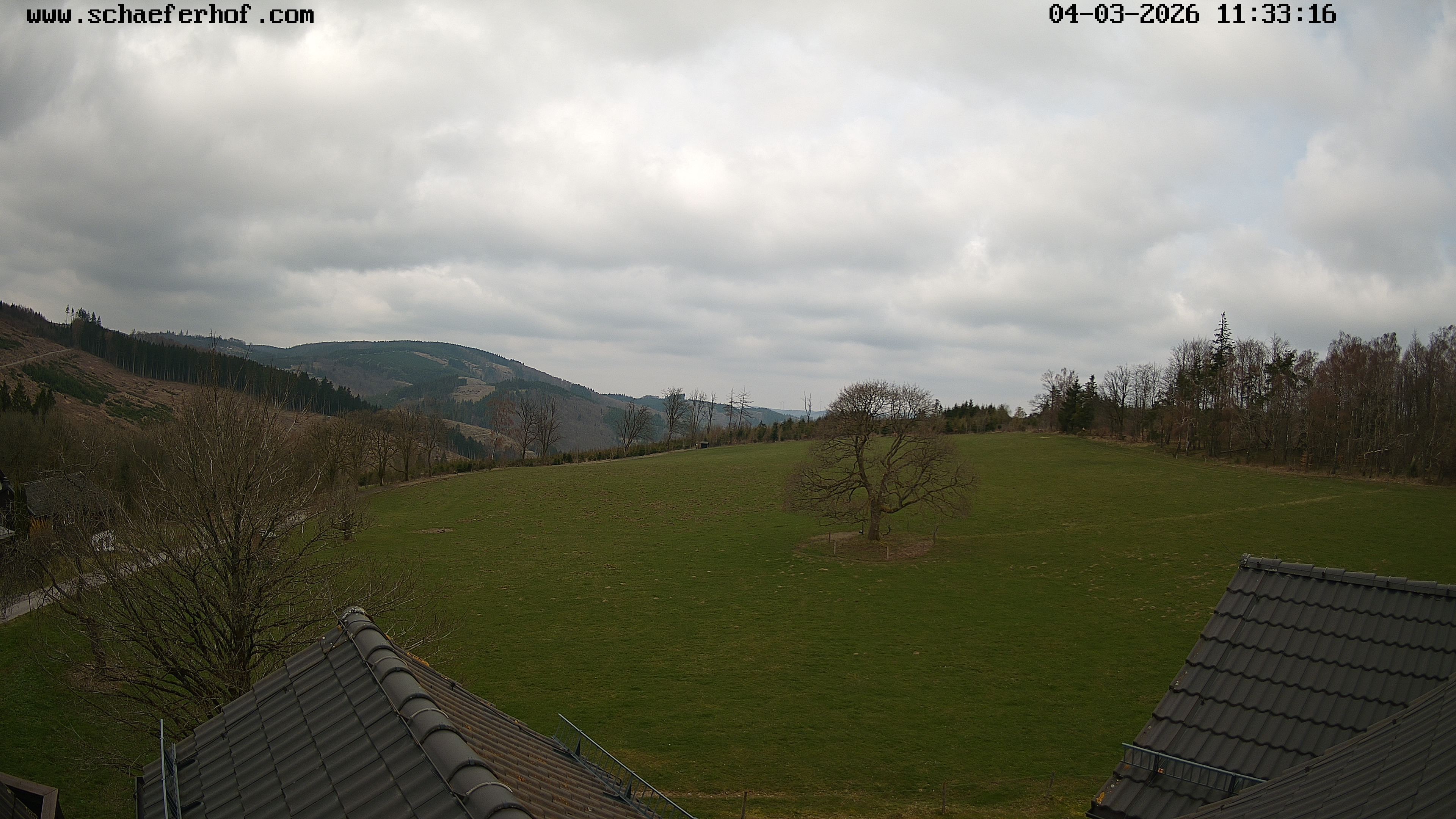 Archived image Webcam Schmallenberg: Hotel Schäferhof