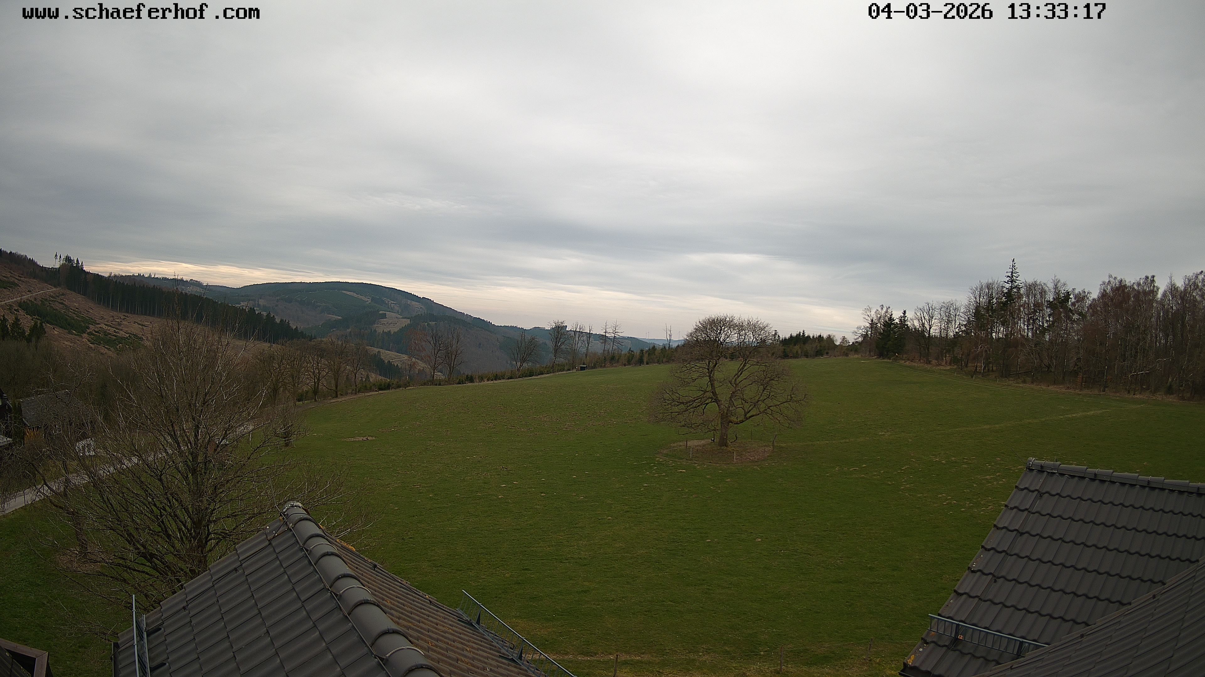 Archived image Webcam Schmallenberg: Hotel Schäferhof