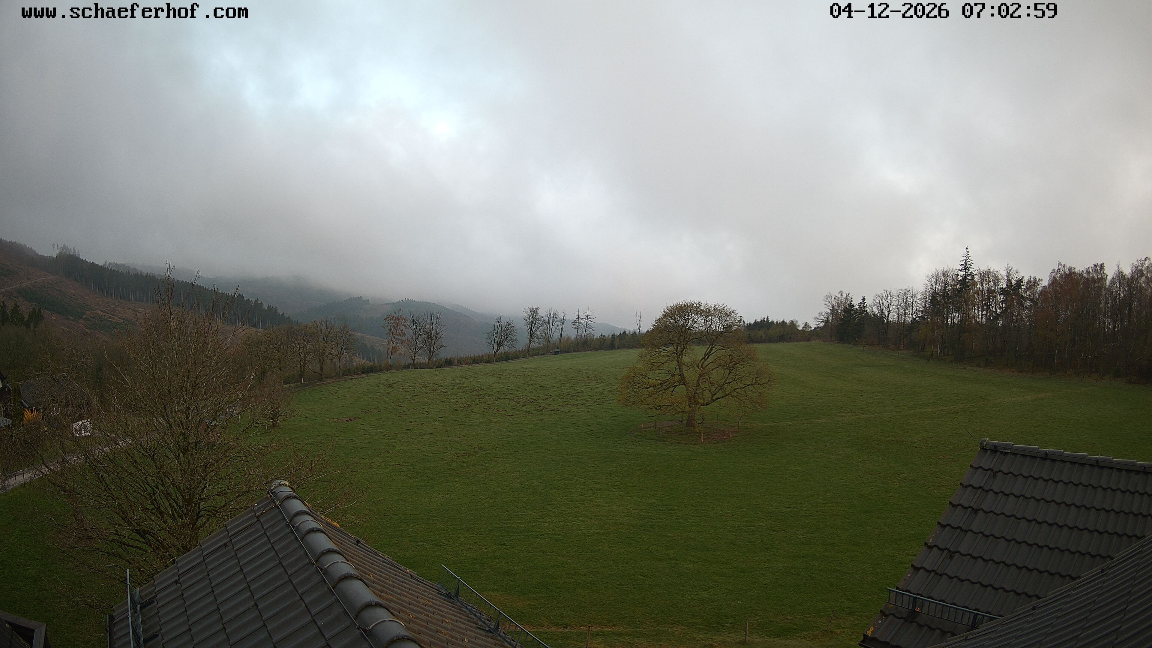 Archived image Webcam Schmallenberg: Hotel Schäferhof