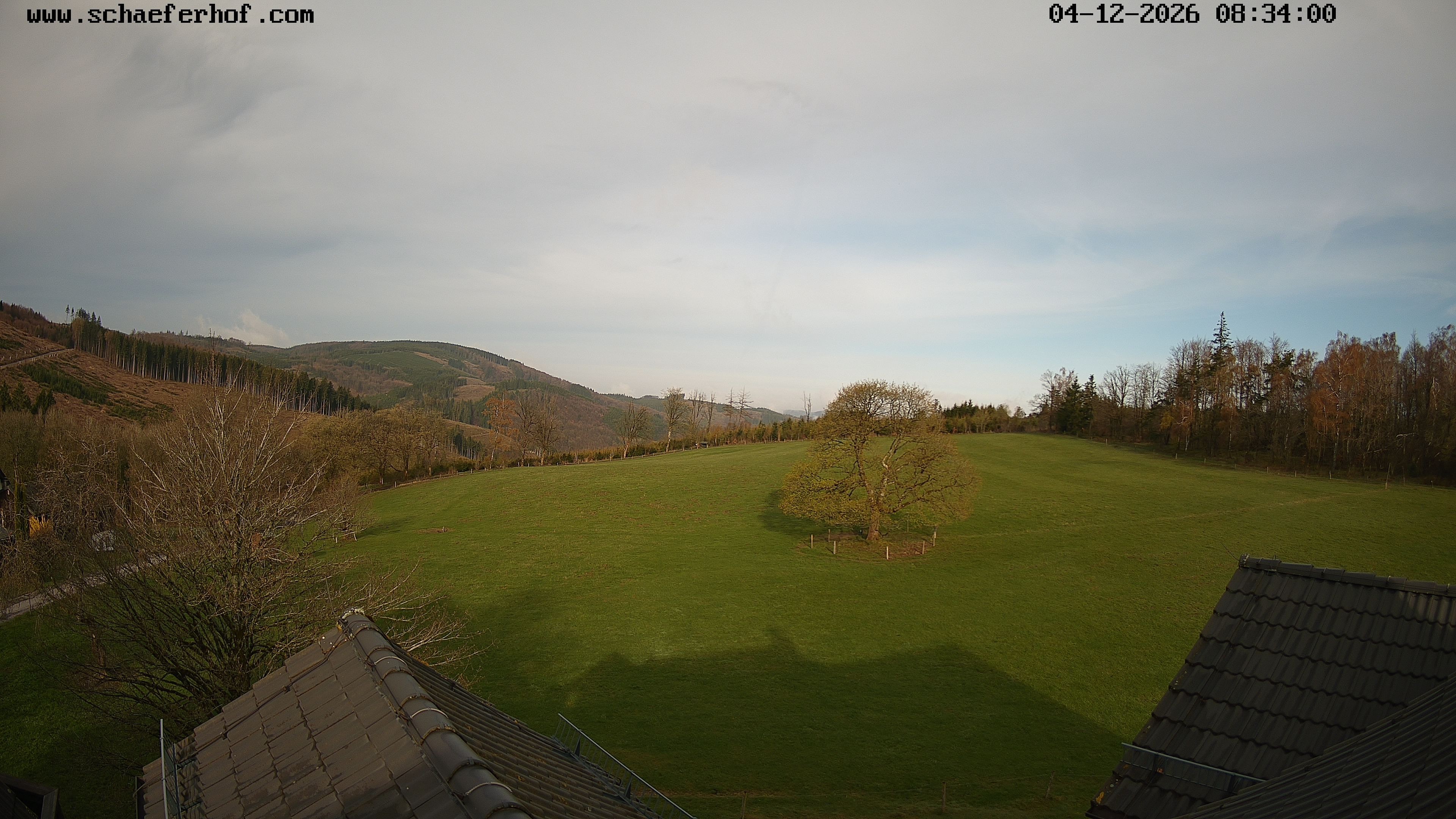 Archived image Webcam Schmallenberg: Hotel Schäferhof