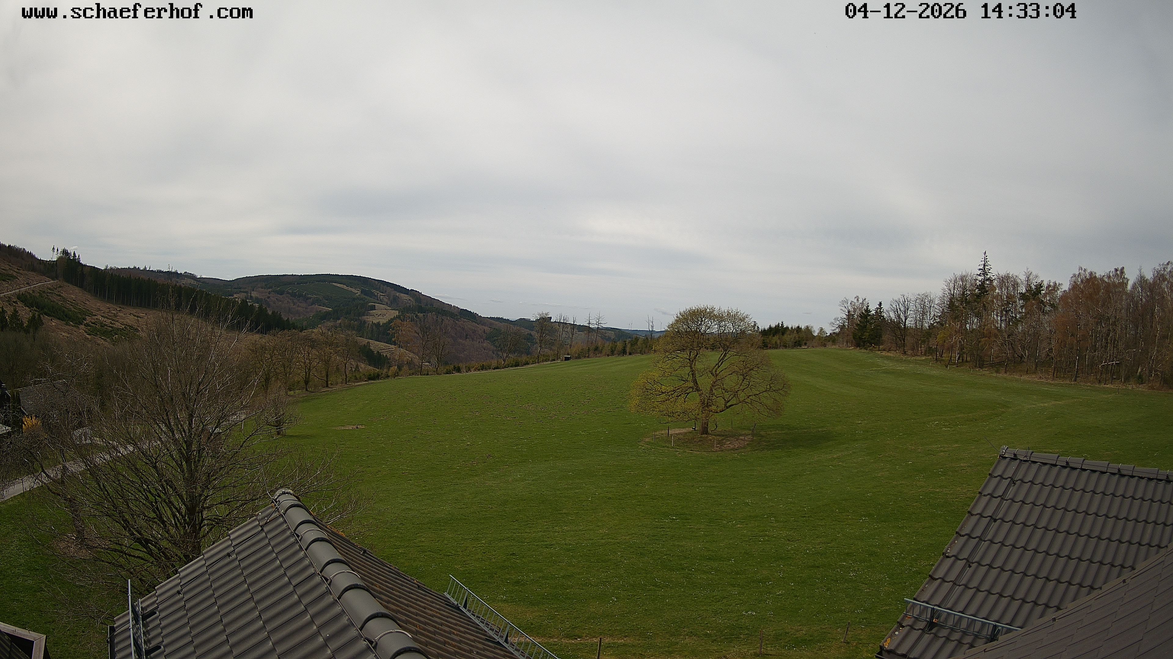 Archived image Webcam Schmallenberg: Hotel Schäferhof