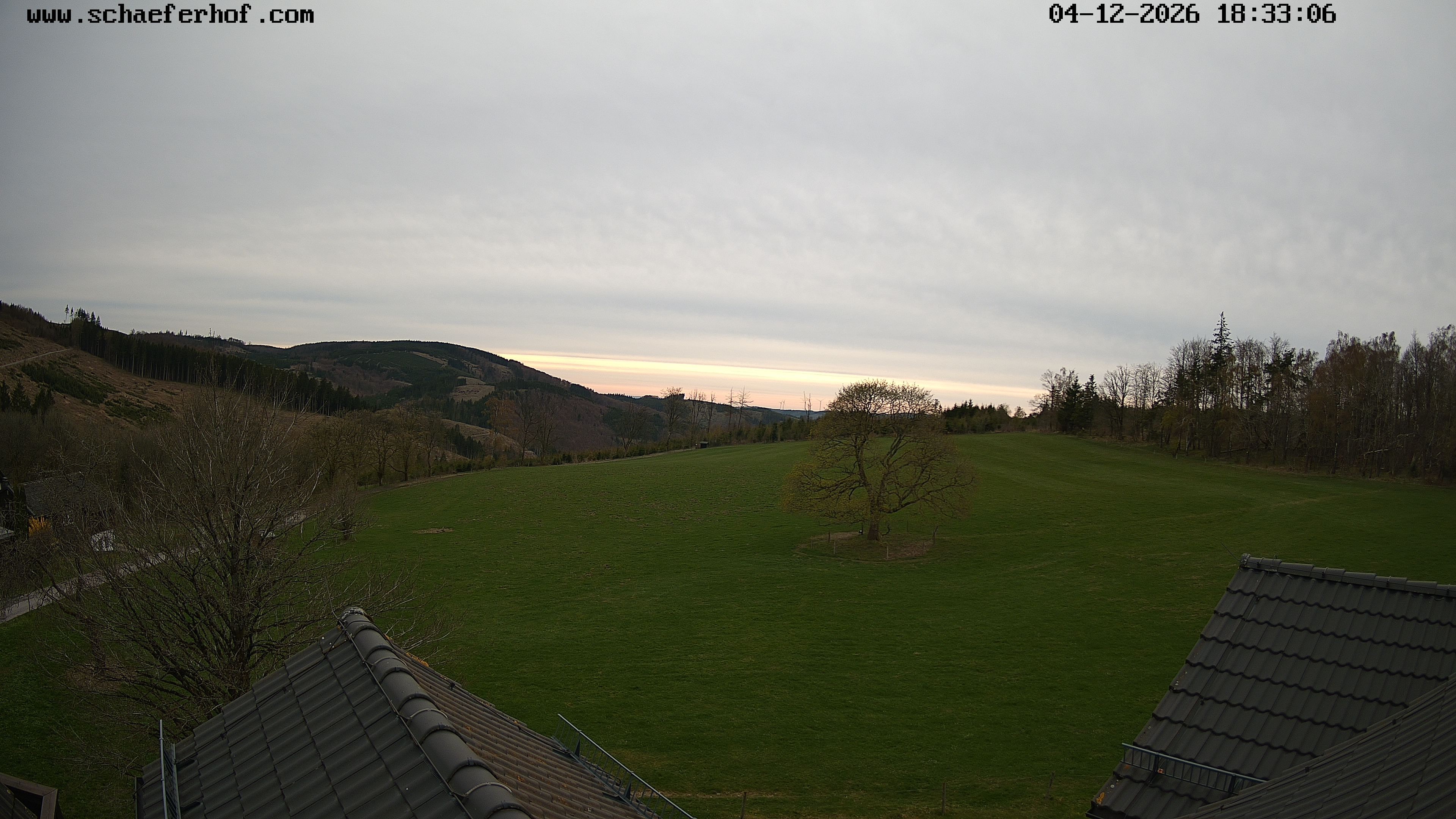 Archived image Webcam Schmallenberg: Hotel Schäferhof