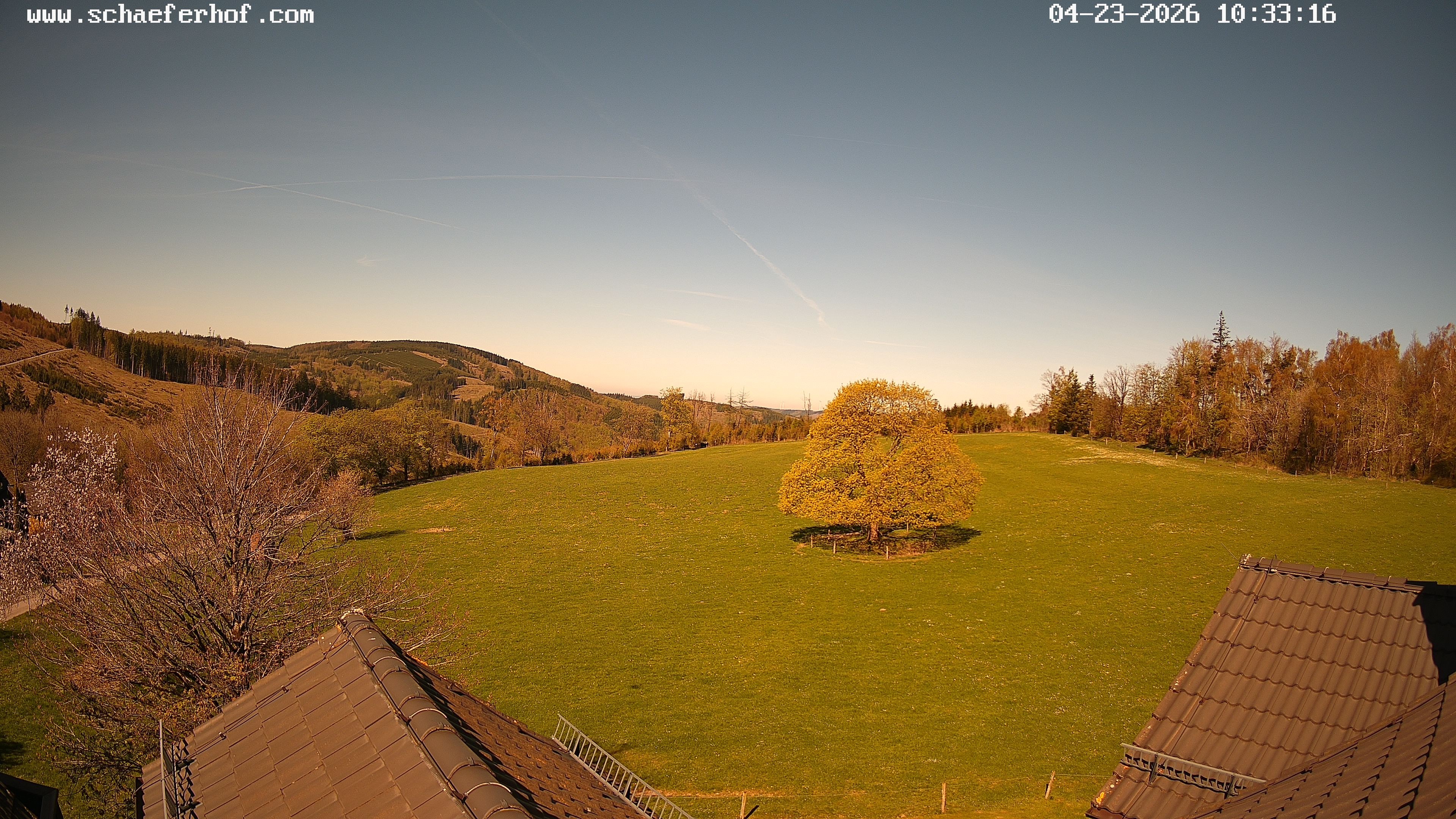 Archiv Foto Webcam Schäferhof im Sauerland
